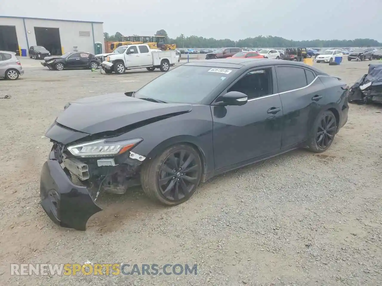 1 Photograph of a damaged car 1N4AA6EV1MC504527 NISSAN MAXIMA 2021