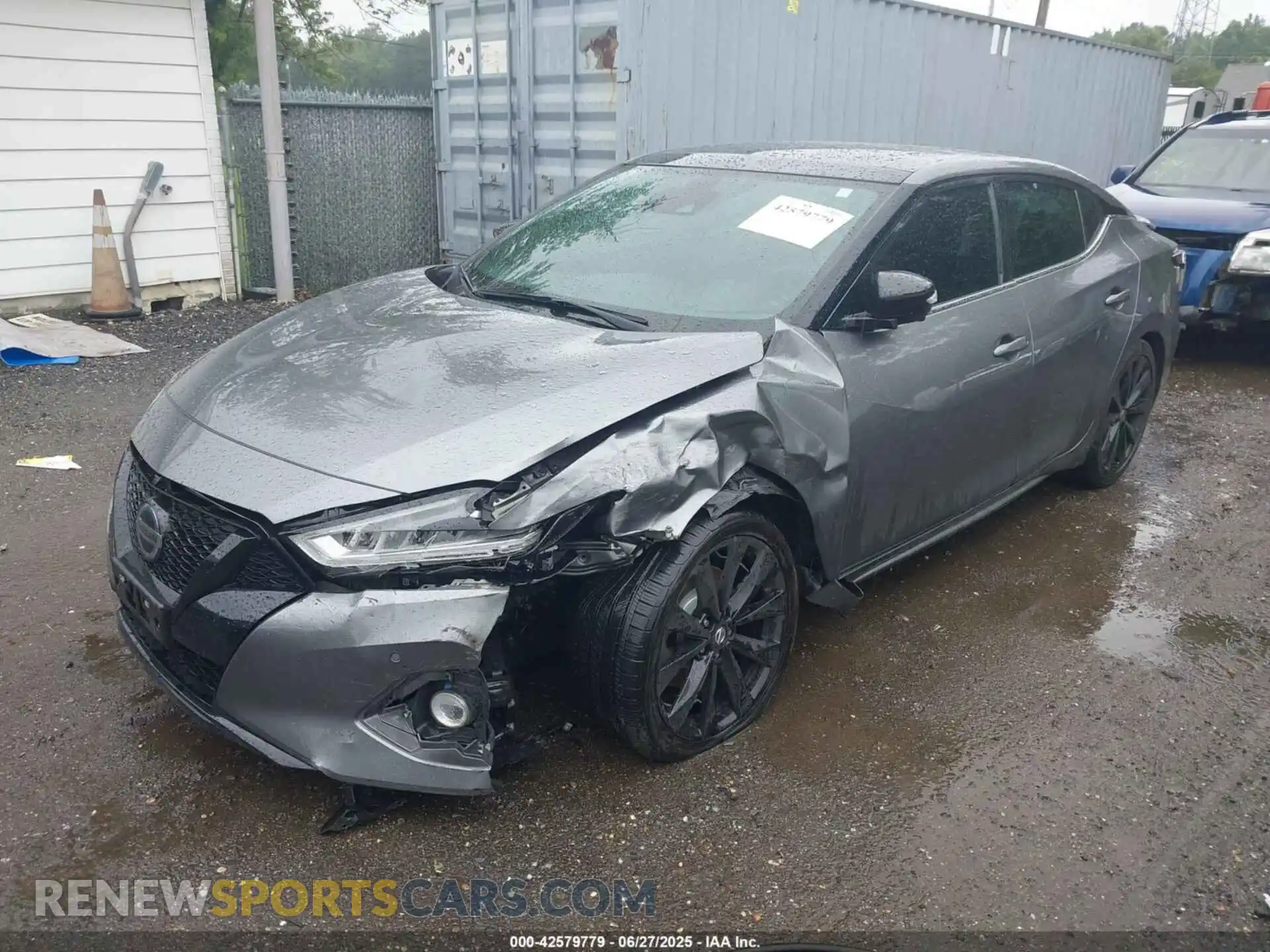 2 Photograph of a damaged car 1N4AA6EV4MC501315 NISSAN MAXIMA 2021