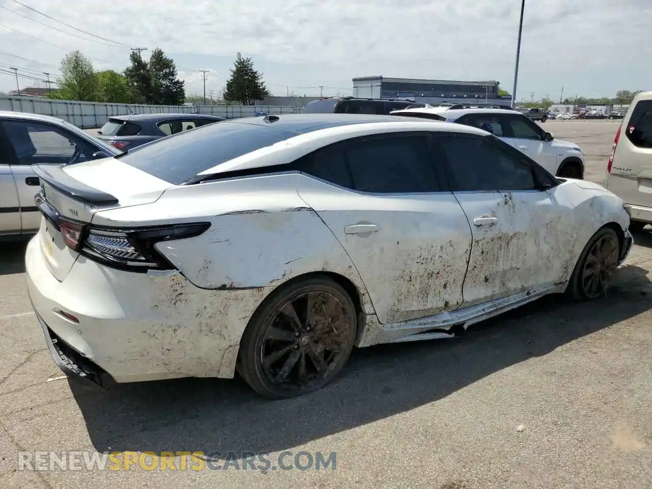 3 Photograph of a damaged car 1N4AA6EV4MC516719 NISSAN MAXIMA 2021