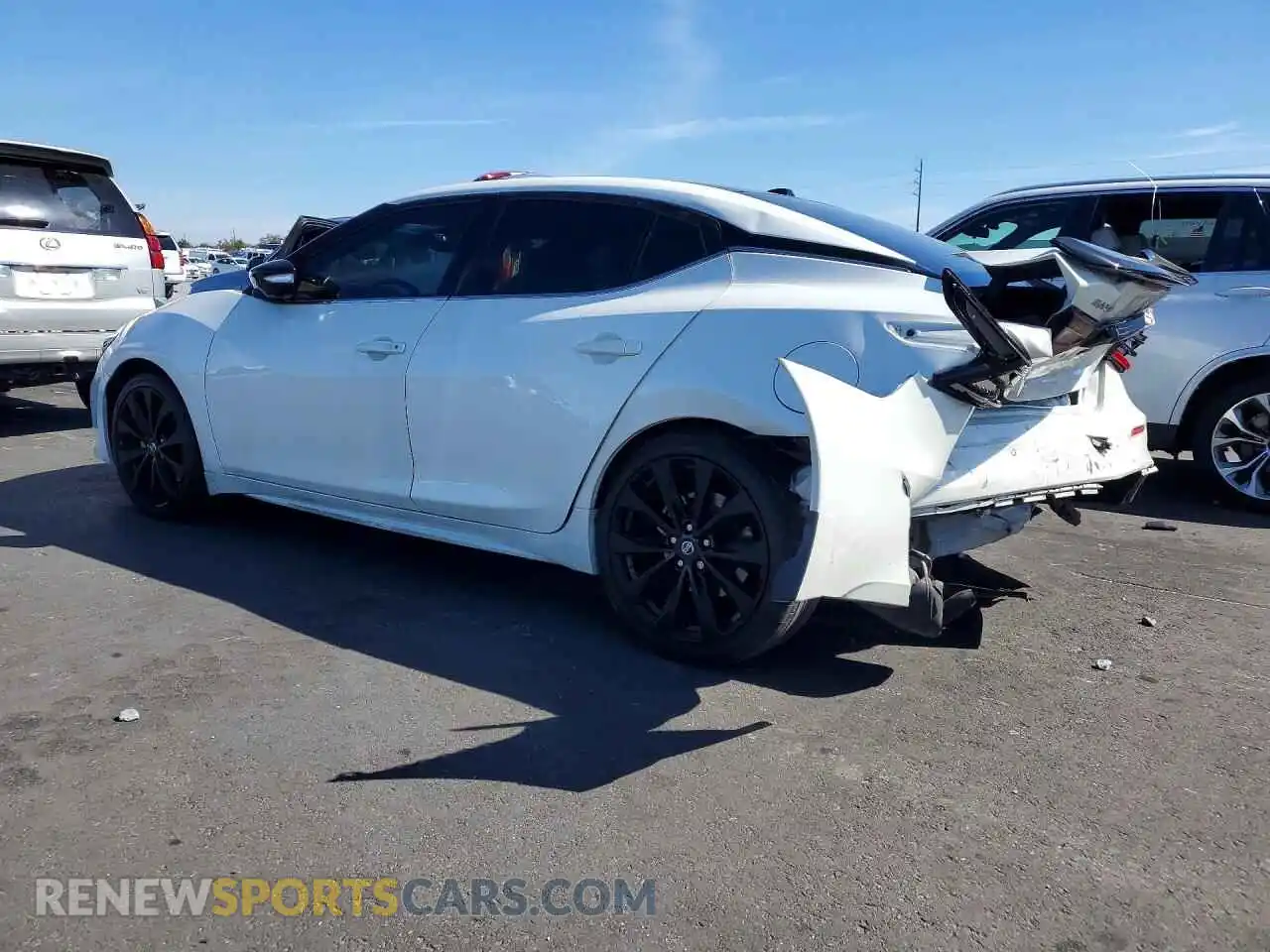 2 Photograph of a damaged car 1N4AA6EV6MC512154 NISSAN MAXIMA 2021