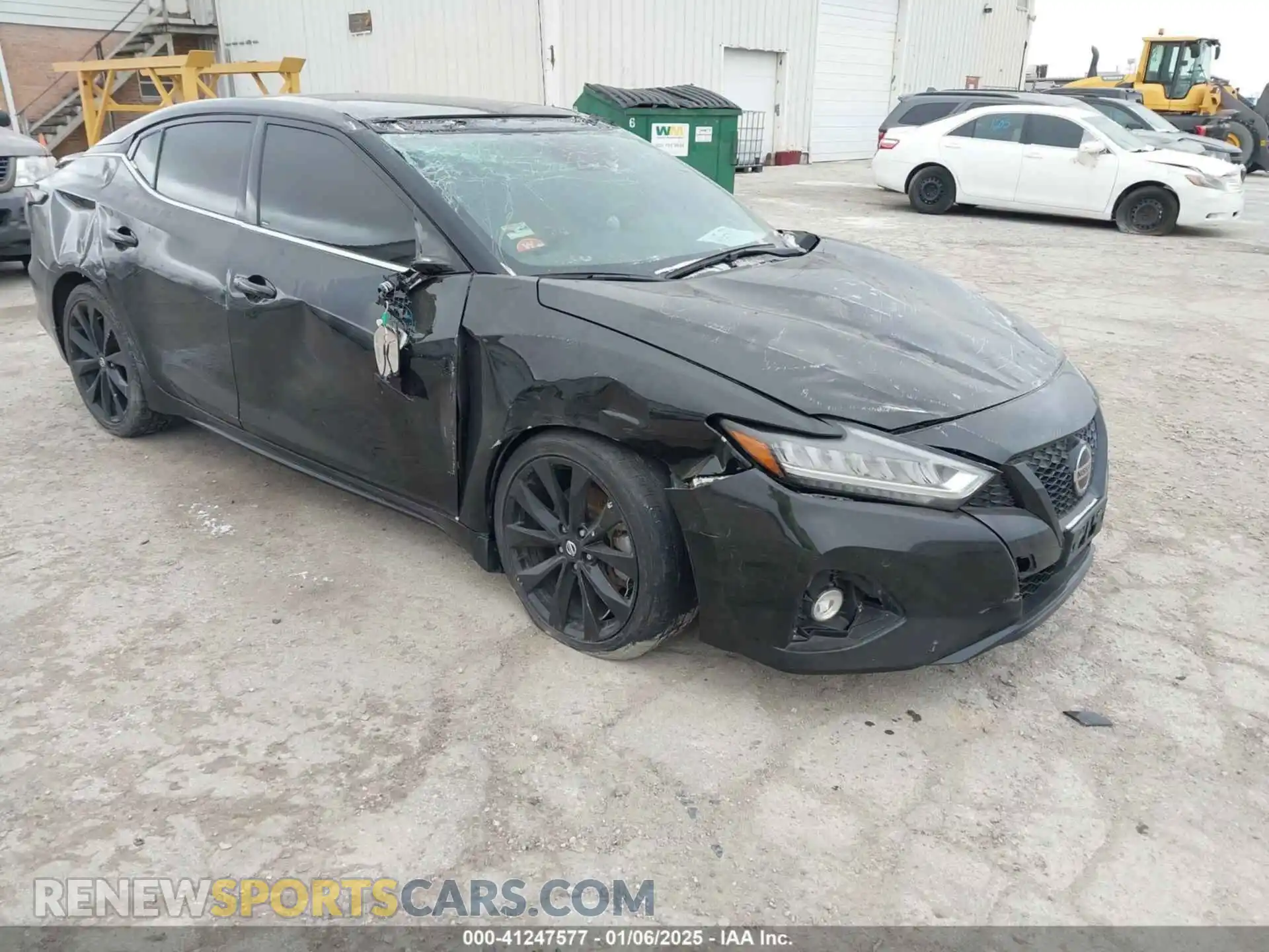 1 Фотография поврежденного автомобиля 1N4AA6EV8MC501821 NISSAN MAXIMA 2021