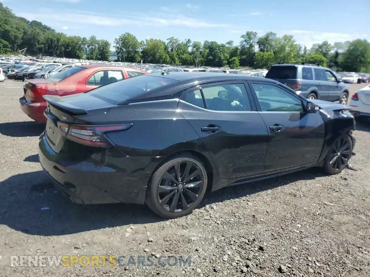 3 Photograph of a damaged car 1N4AA6EV8MC509207 NISSAN MAXIMA 2021