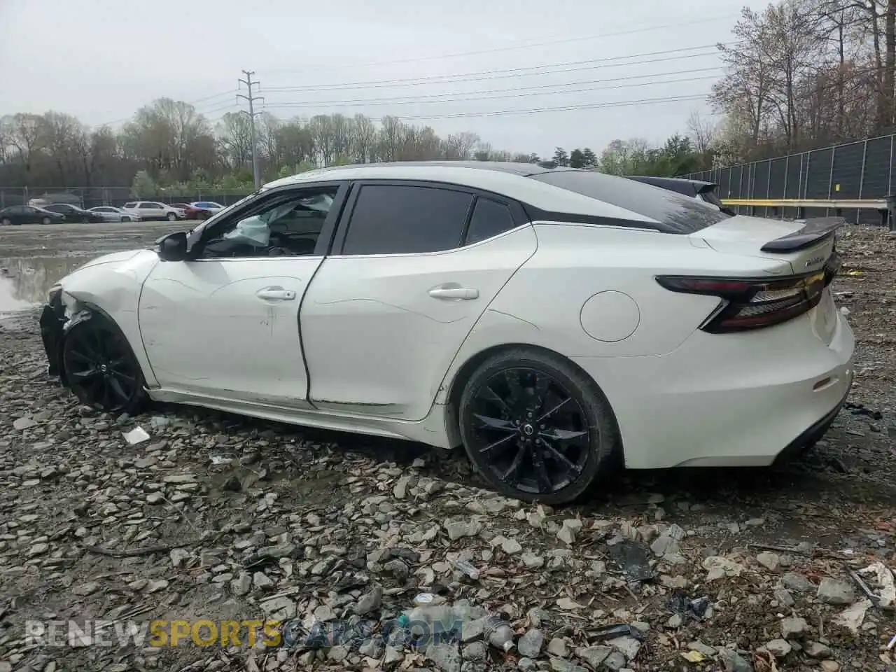 2 Photograph of a damaged car 1N4AA6EV8MC516089 NISSAN MAXIMA 2021
