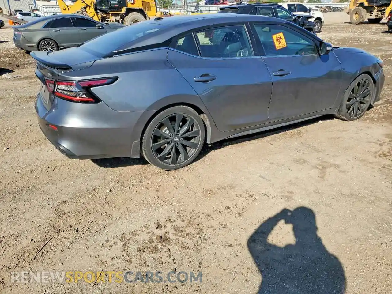 3 Photograph of a damaged car 1N4AA6EVXMC501190 NISSAN MAXIMA 2021