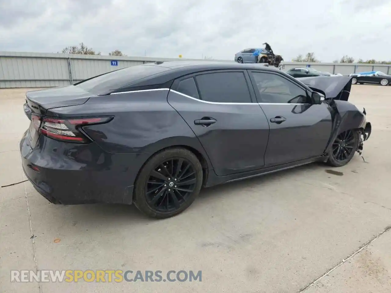3 Photograph of a damaged car 1N4AA6FV0MC505070 NISSAN MAXIMA 2021