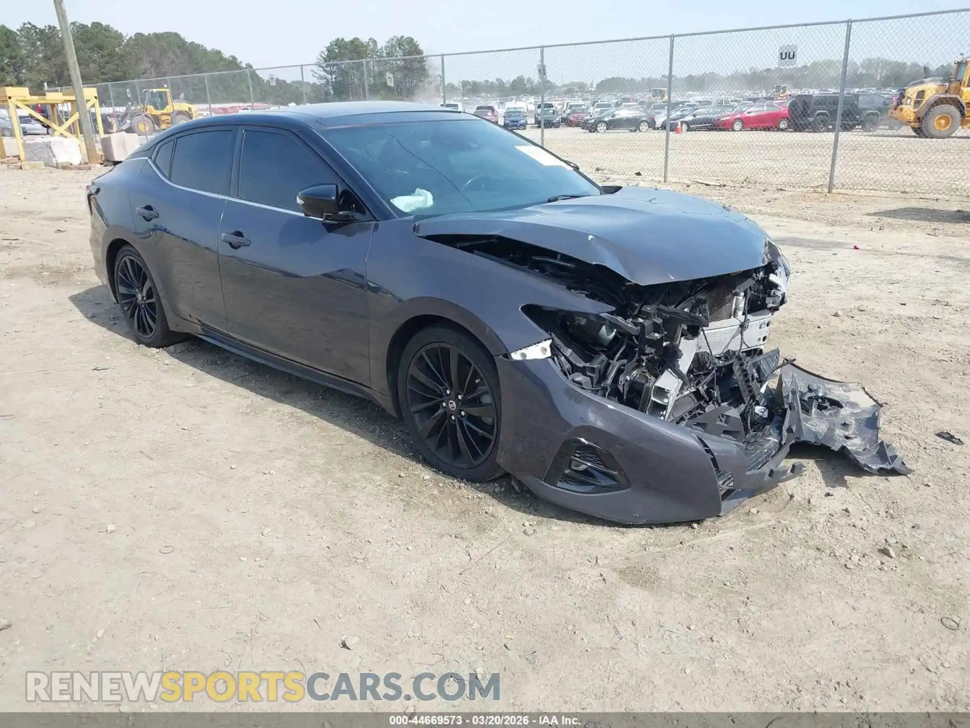 1 Photograph of a damaged car 1N4AA6FV0MC507014 NISSAN MAXIMA 2021