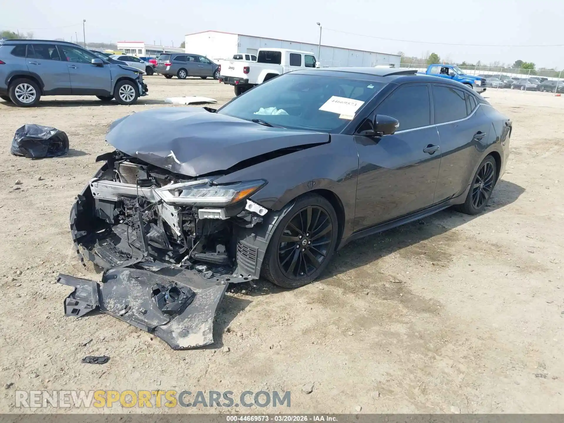2 Photograph of a damaged car 1N4AA6FV0MC507014 NISSAN MAXIMA 2021