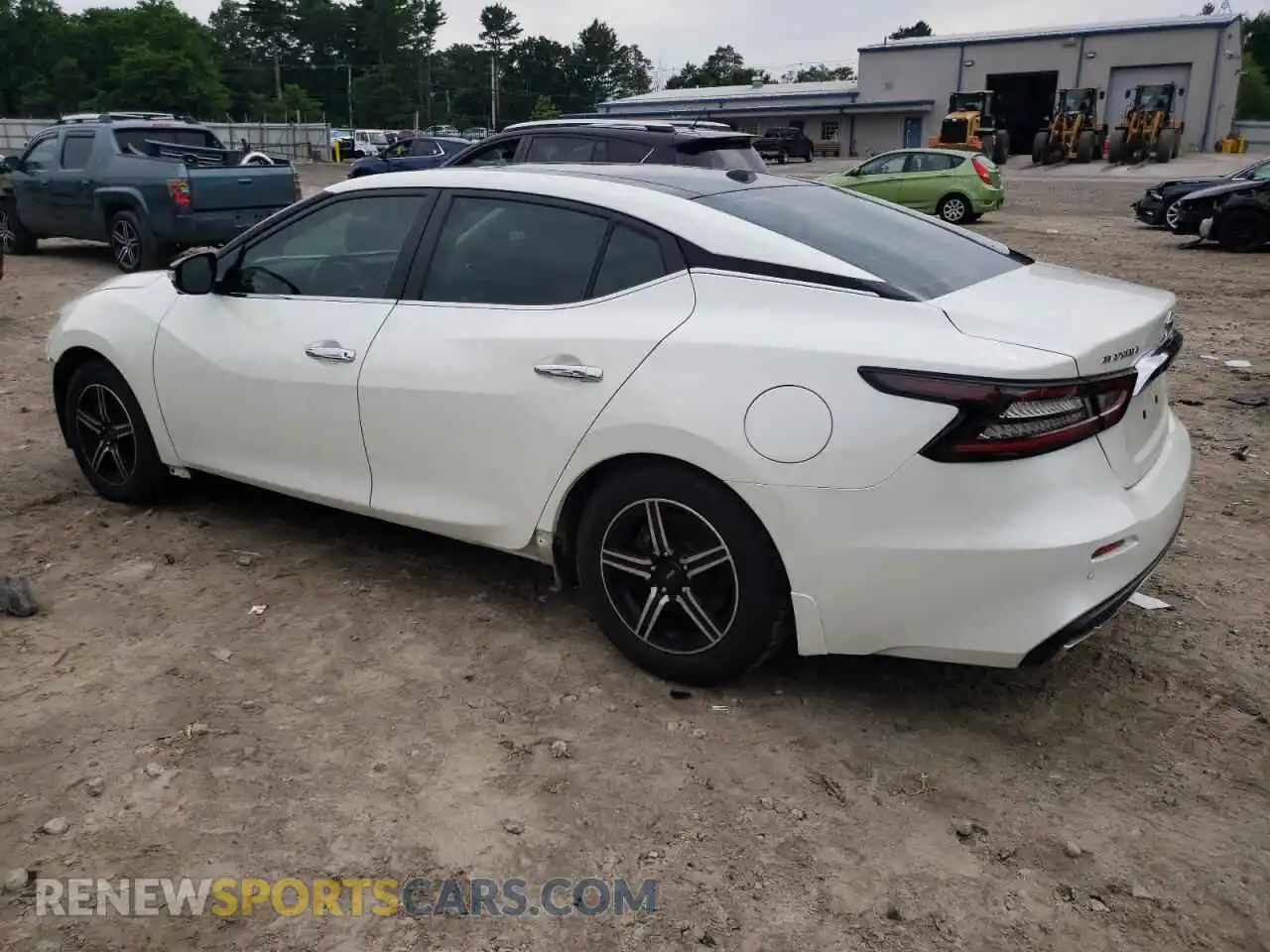 2 Photograph of a damaged car 1N4AA6FV1MC511699 NISSAN MAXIMA 2021