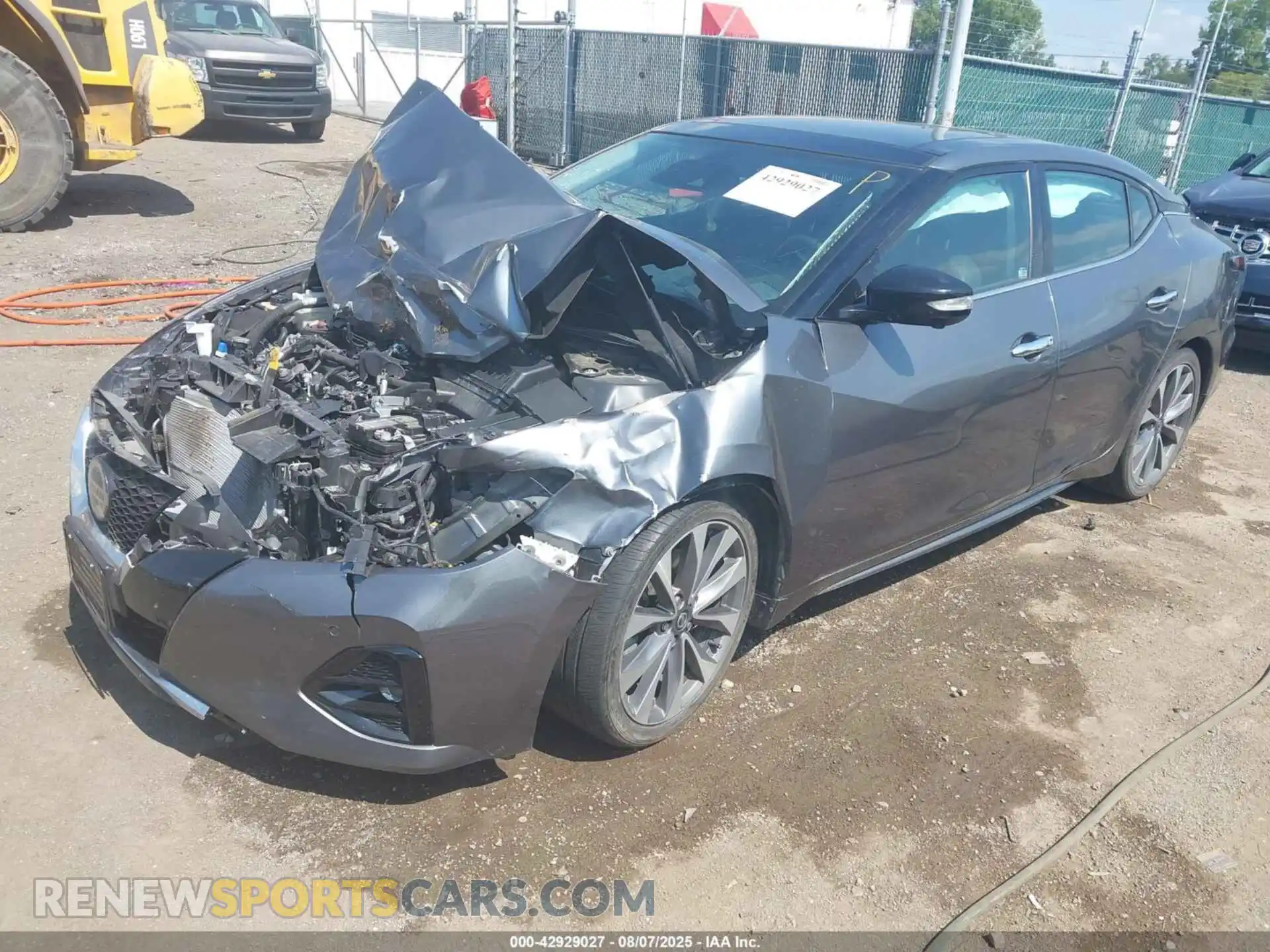 2 Photograph of a damaged car 1N4AA6FV1MC514697 NISSAN MAXIMA 2021