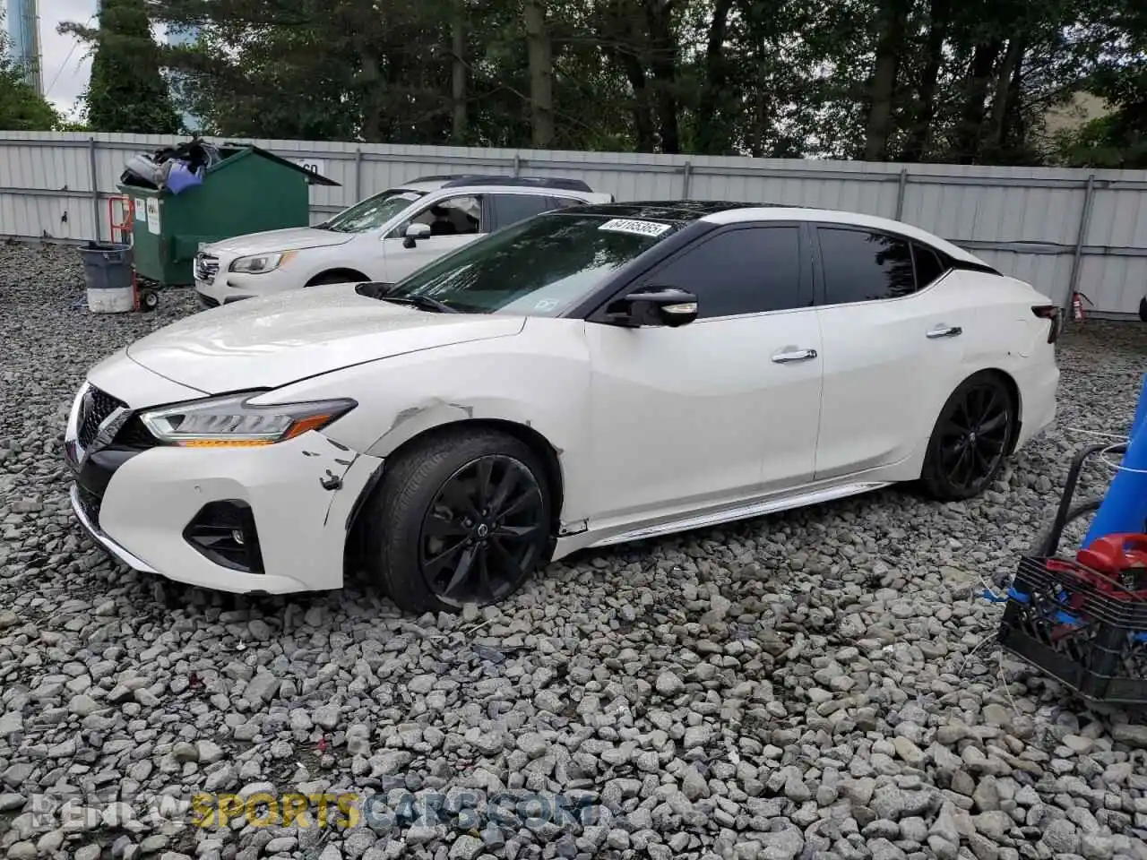 1 Photograph of a damaged car 1N4AA6FV3MC509033 NISSAN MAXIMA 2021