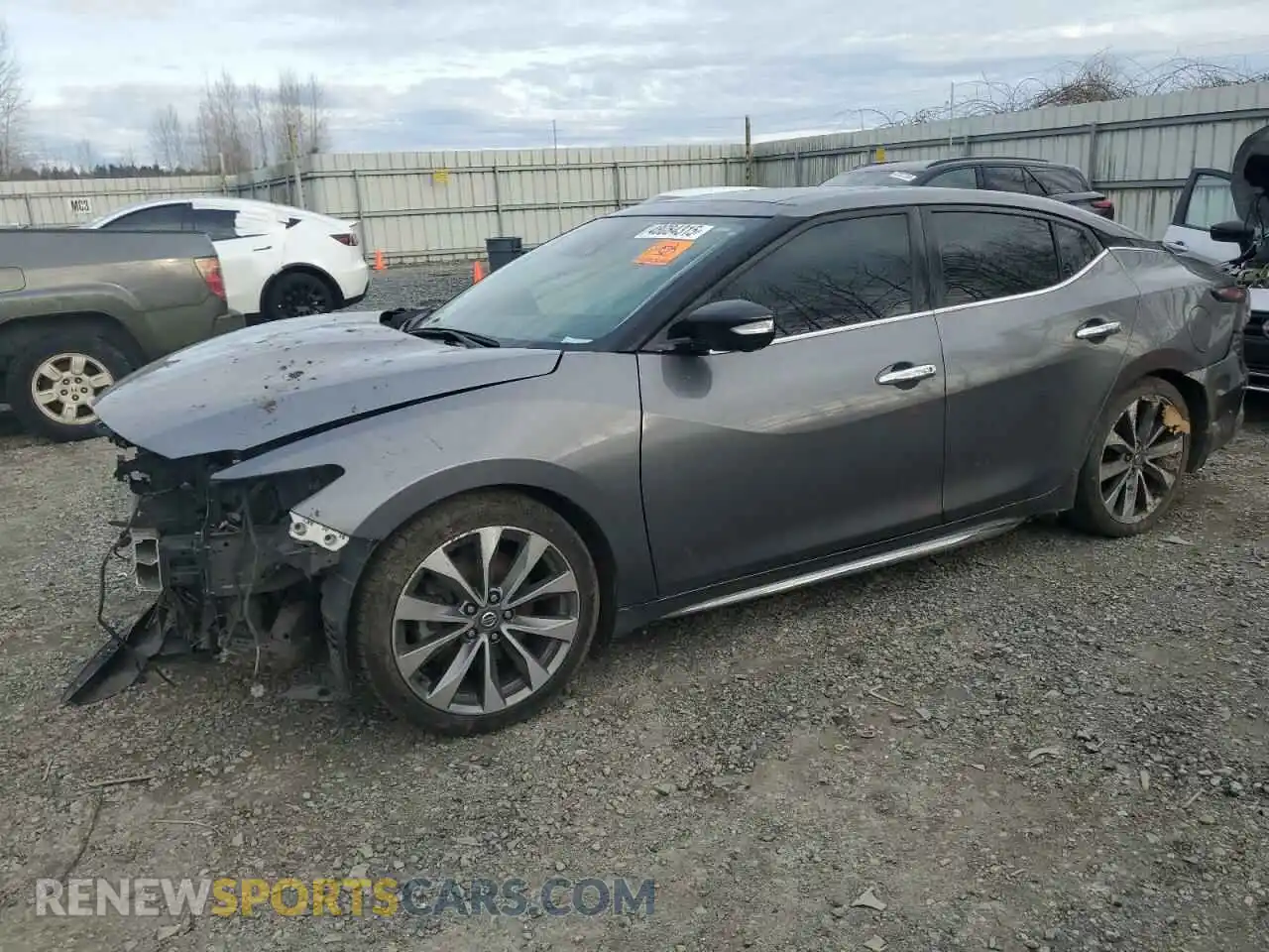 1 Photograph of a damaged car 1N4AA6FV3MC511784 NISSAN MAXIMA 2021