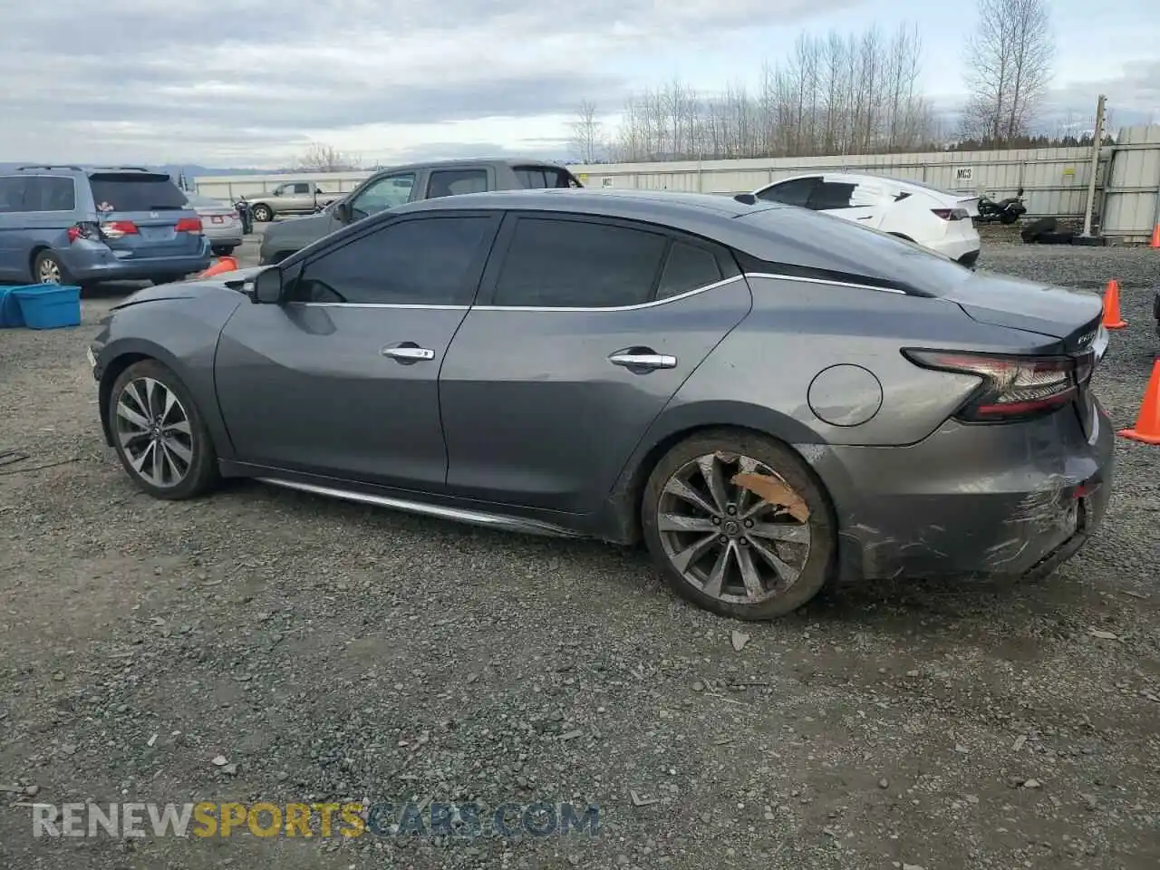 2 Photograph of a damaged car 1N4AA6FV3MC511784 NISSAN MAXIMA 2021
