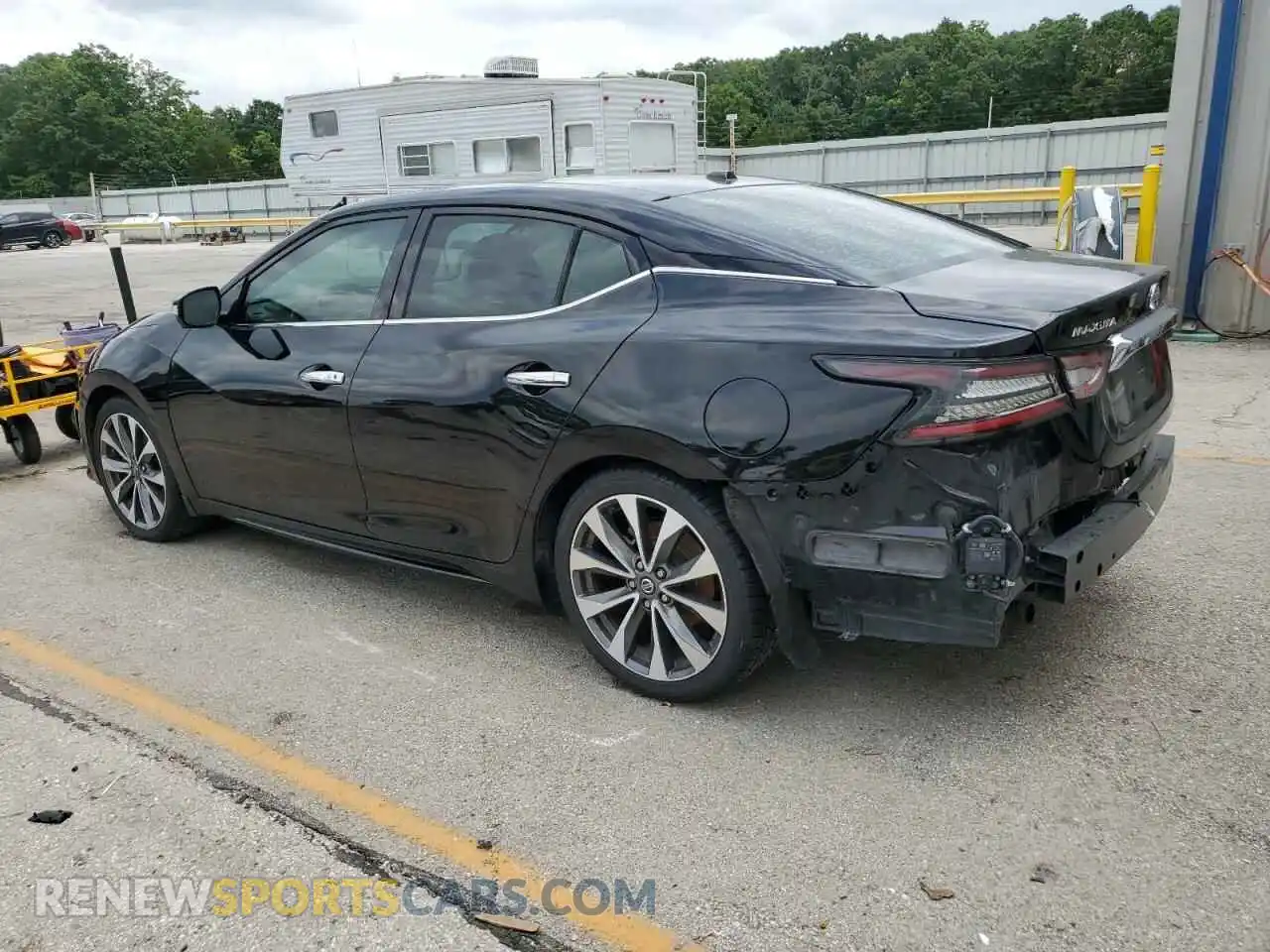 2 Photograph of a damaged car 1N4AA6FV4MC506142 NISSAN MAXIMA 2021