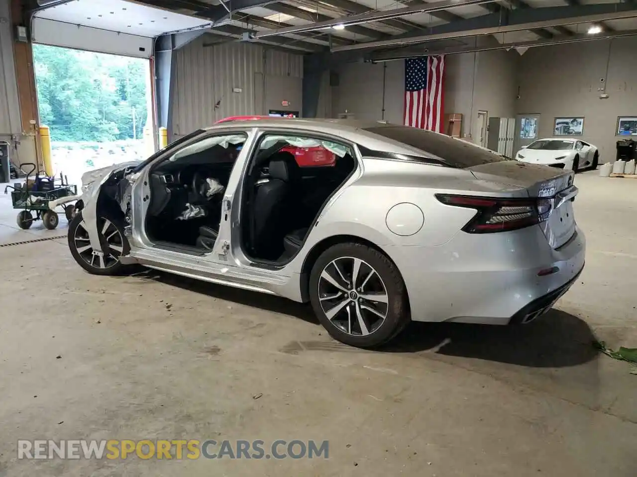 2 Photograph of a damaged car 1N4AA6CV3PC510160 NISSAN MAXIMA 2023