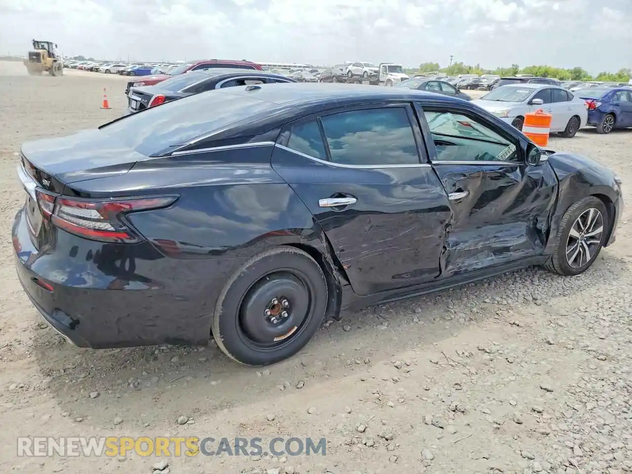 3 fotografías del automóvil dañado 1N4AA6CV4PC506330 NISSAN MAXIMA 2023