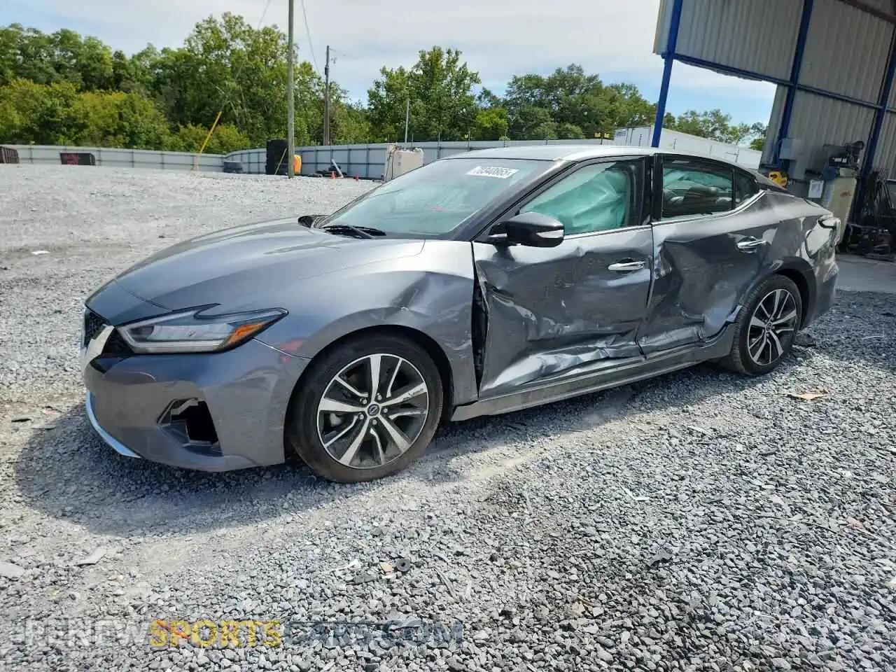 1 Photograph of a damaged car 1N4AA6CV5PC509902 NISSAN MAXIMA 2023