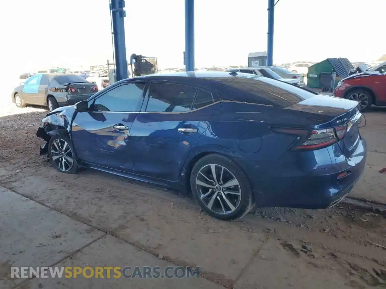 2 Photograph of a damaged car 1N4AA6CV7PC513501 NISSAN MAXIMA 2023