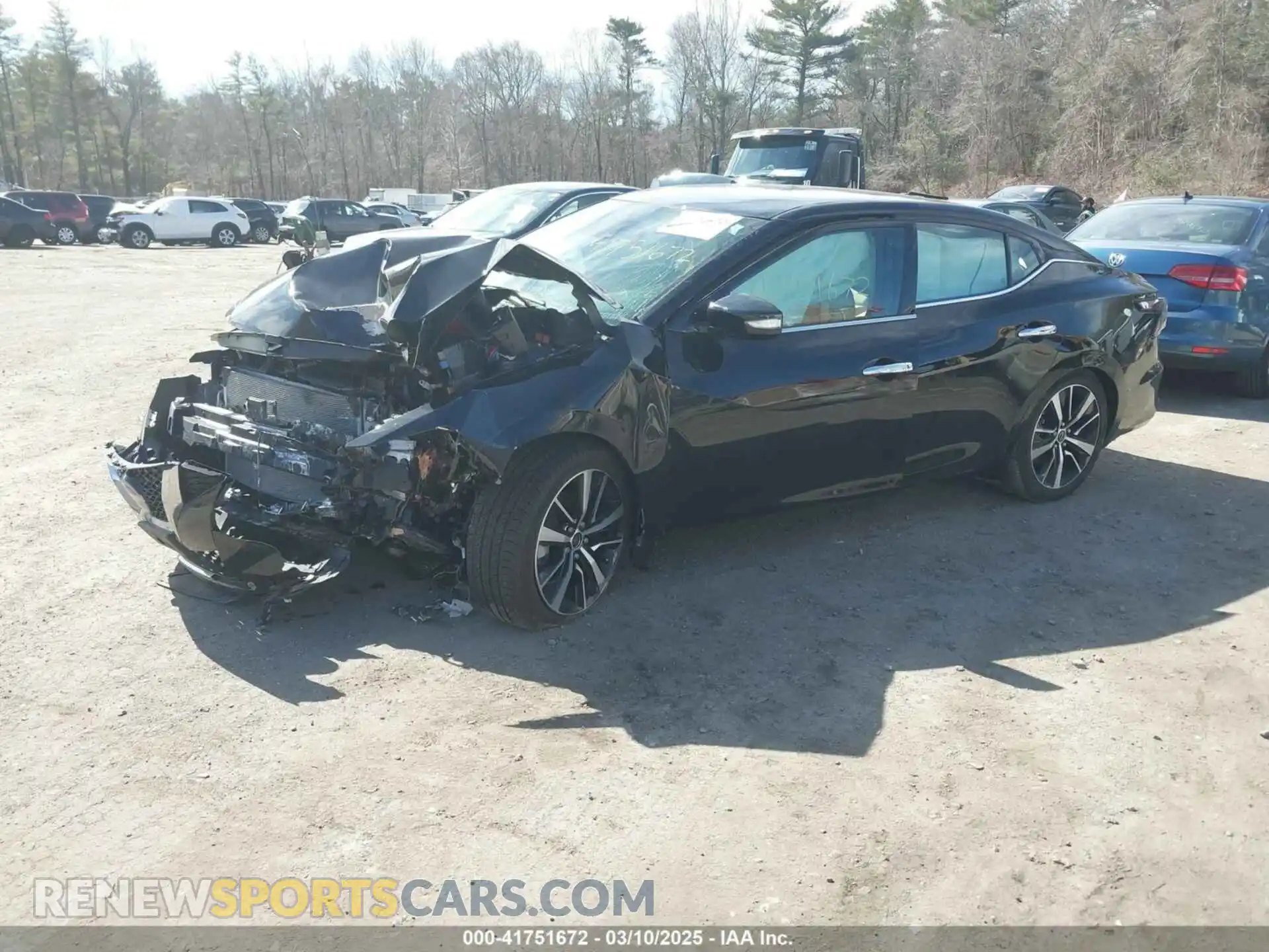 2 Photograph of a damaged car 1N4AA6CV9PC514214 NISSAN MAXIMA 2023