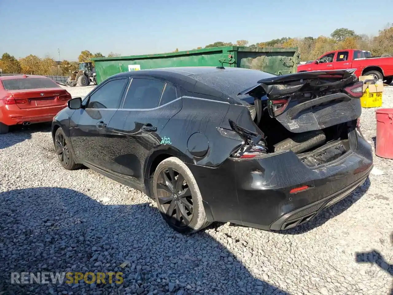 2 fotografías del automóvil dañado 1N4AA6EV7PC511969 NISSAN MAXIMA 2023