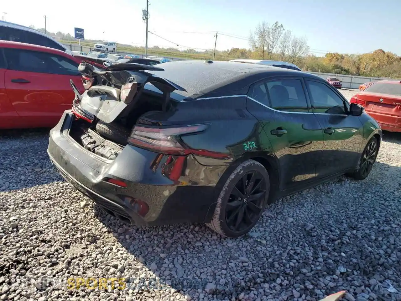 3 fotografías del automóvil dañado 1N4AA6EV7PC511969 NISSAN MAXIMA 2023