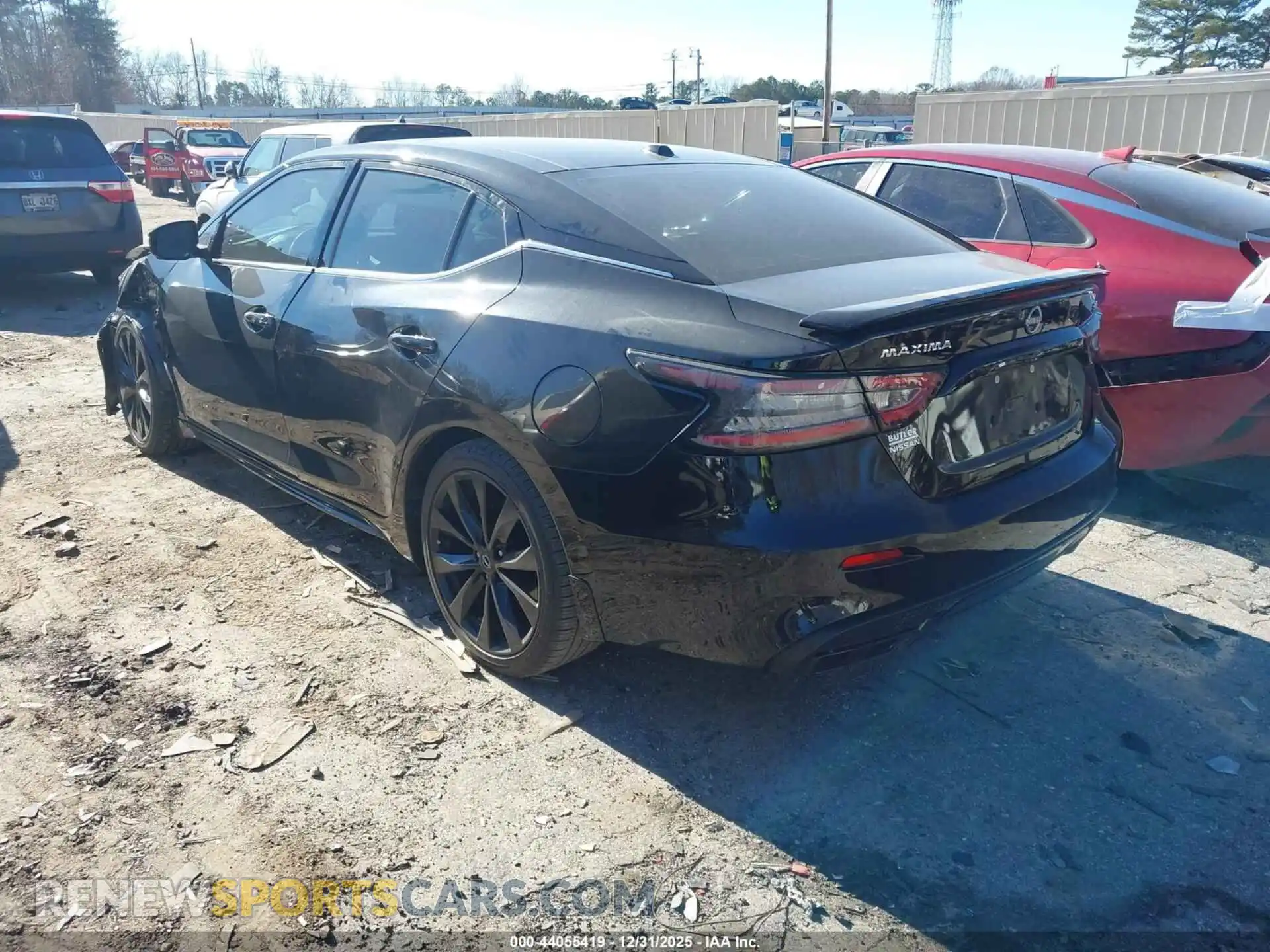 3 fotografías del automóvil dañado 1N4AA6EV8PC514086 NISSAN MAXIMA 2023