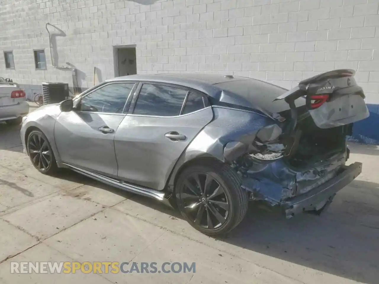 2 fotografías del automóvil dañado 1N4AA6EVXPC502702 NISSAN MAXIMA 2023