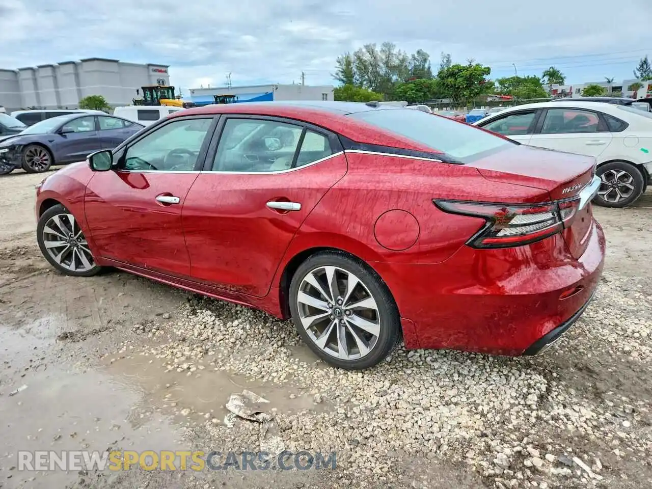 2 Photograph of a damaged car 1N4AA6FV8PC507847 NISSAN MAXIMA 2023