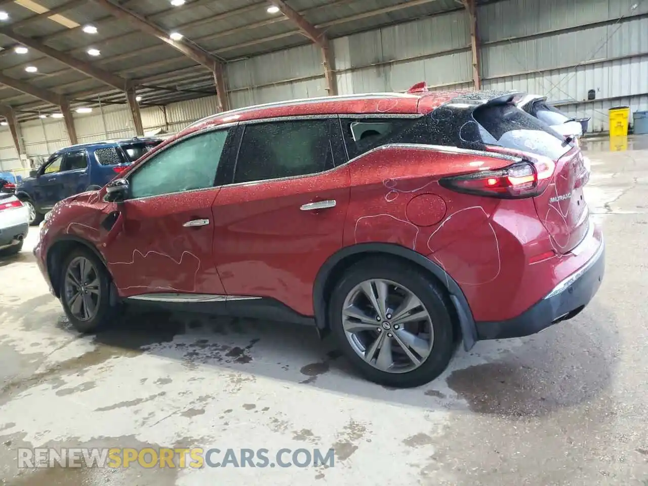 2 fotografías del automóvil dañado 5N1AZ2MS9KN130362 NISSAN MURANO 2019