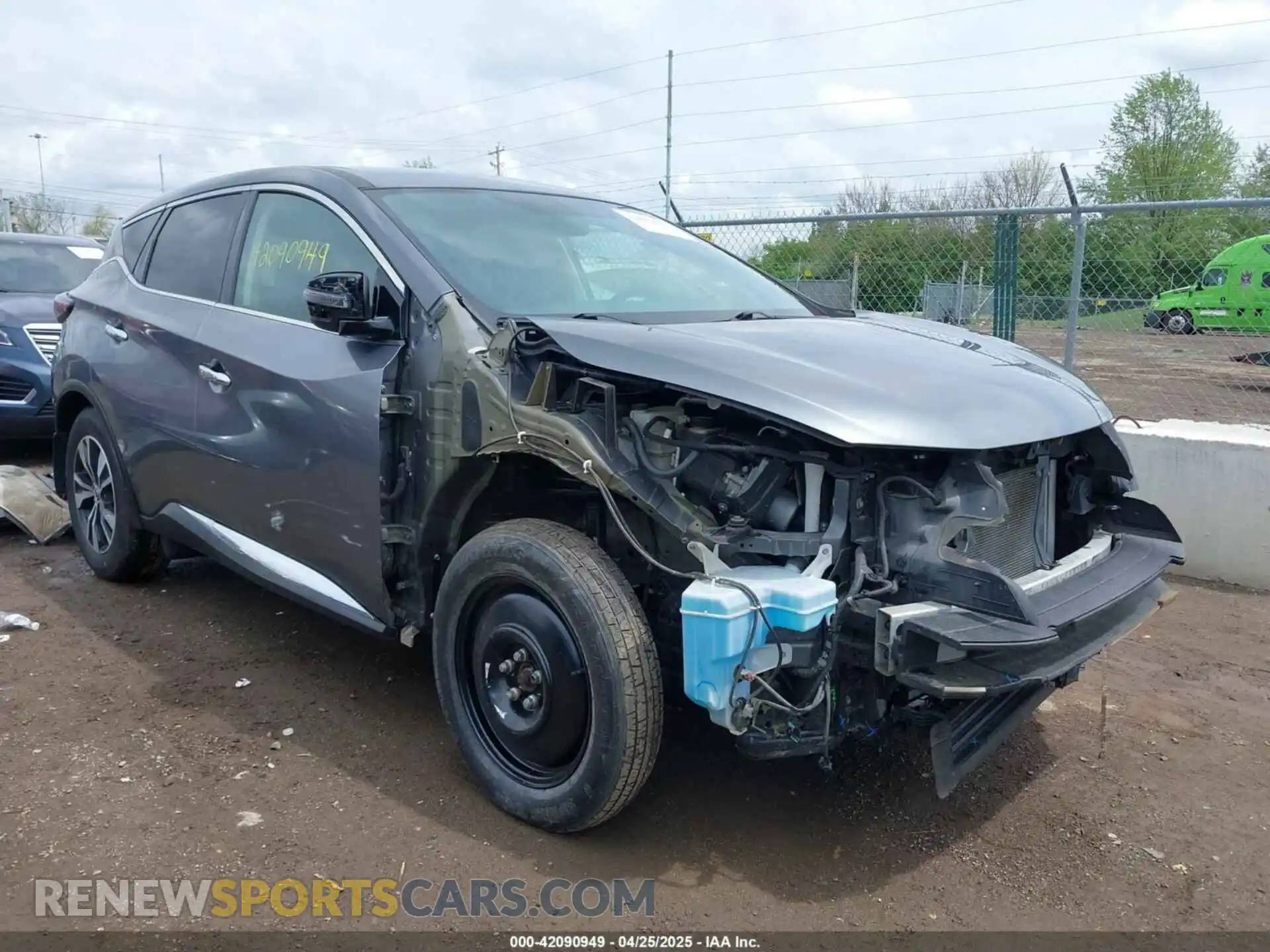 1 Photograph of a damaged car 5N1AZ2AS4LN106699 NISSAN MURANO 2020
