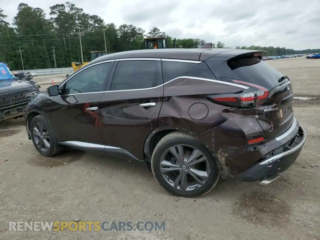 2 Photograph of a damaged car 5N1AZ2DJ8LN160140 NISSAN MURANO 2020