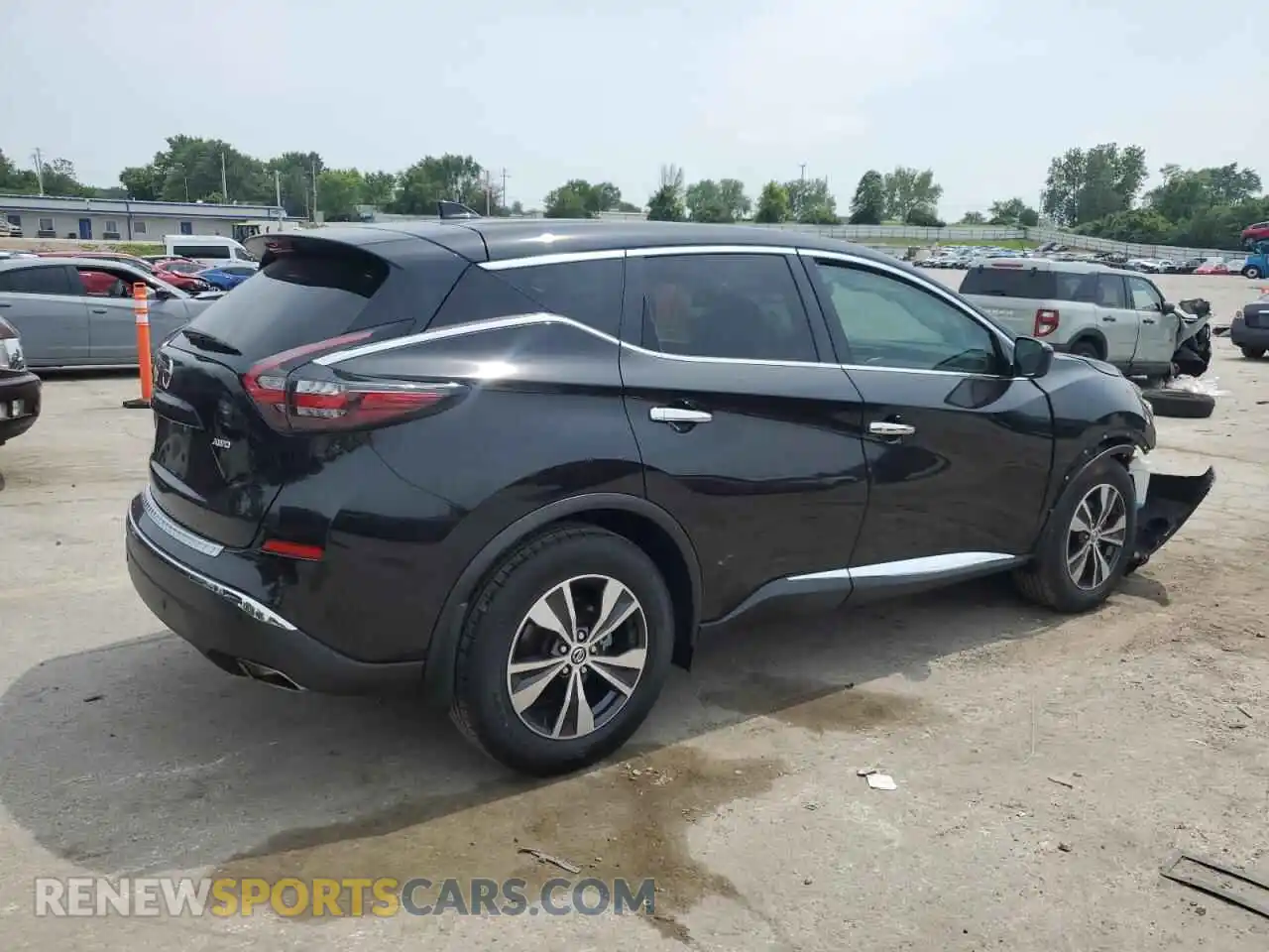 3 Photograph of a damaged car 5N1AZ2AS1MC102929 NISSAN MURANO 2021