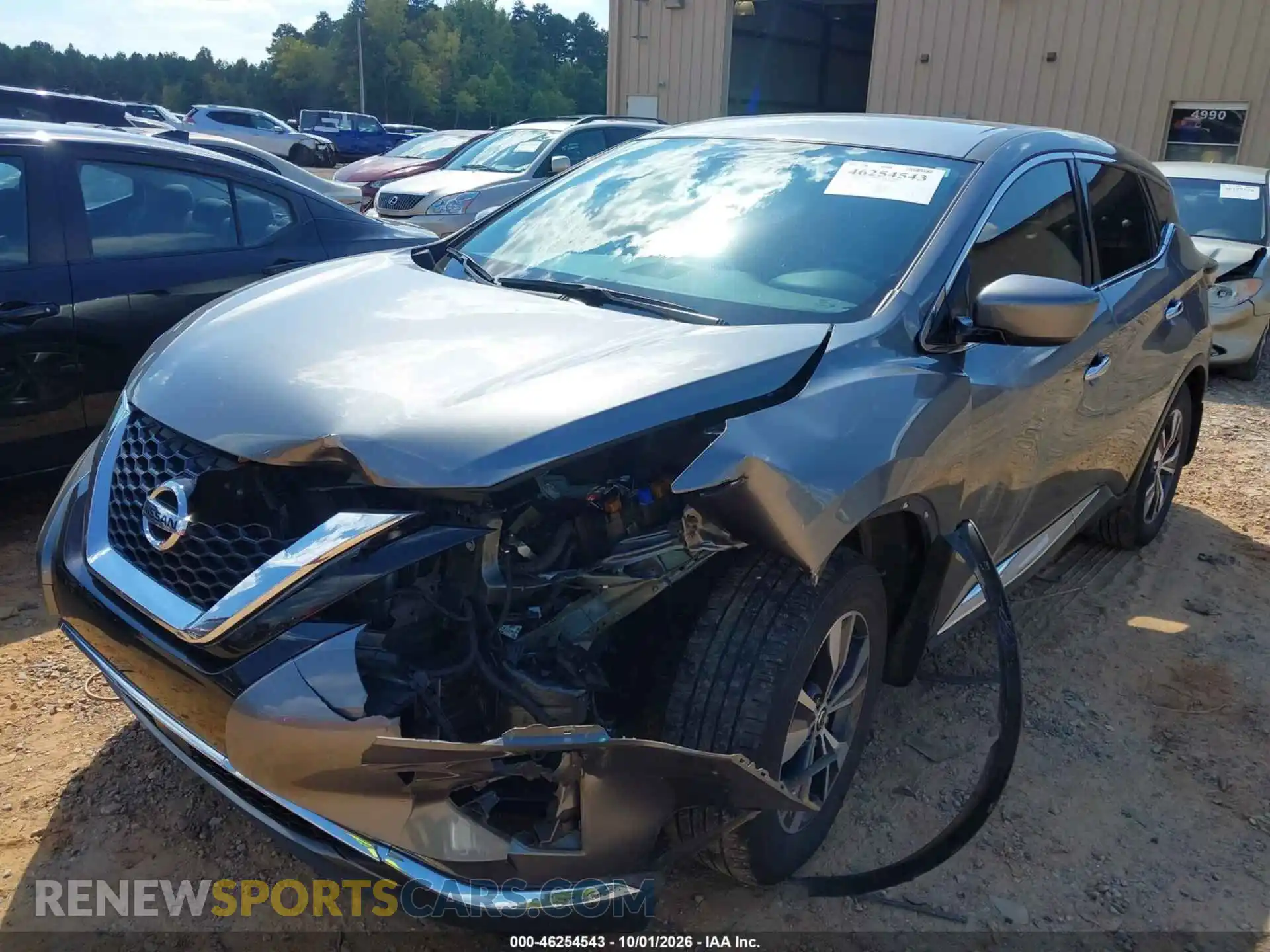 2 Photograph of a damaged car 5N1AZ2AS2MC138967 NISSAN MURANO 2021