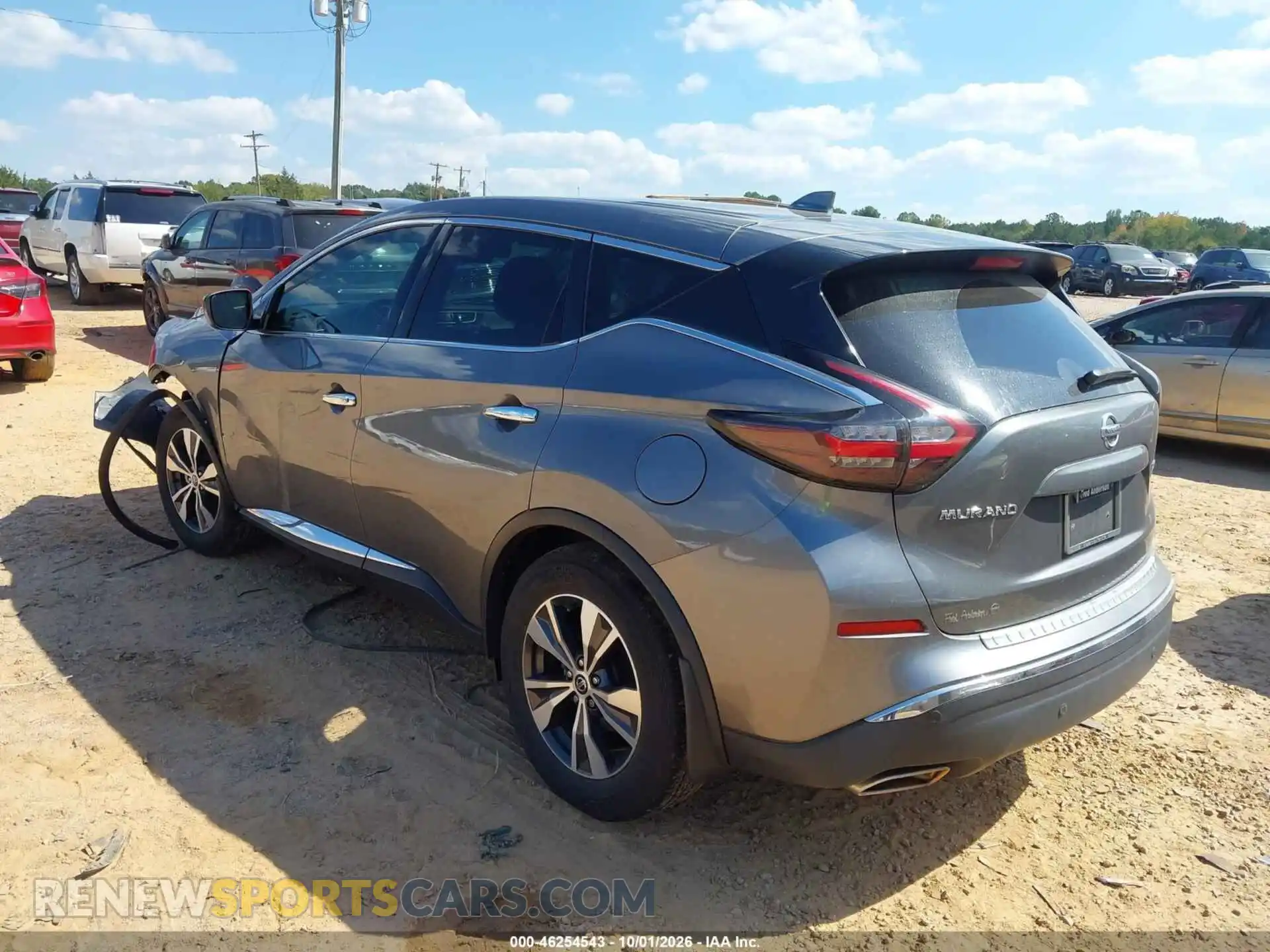 3 Photograph of a damaged car 5N1AZ2AS2MC138967 NISSAN MURANO 2021