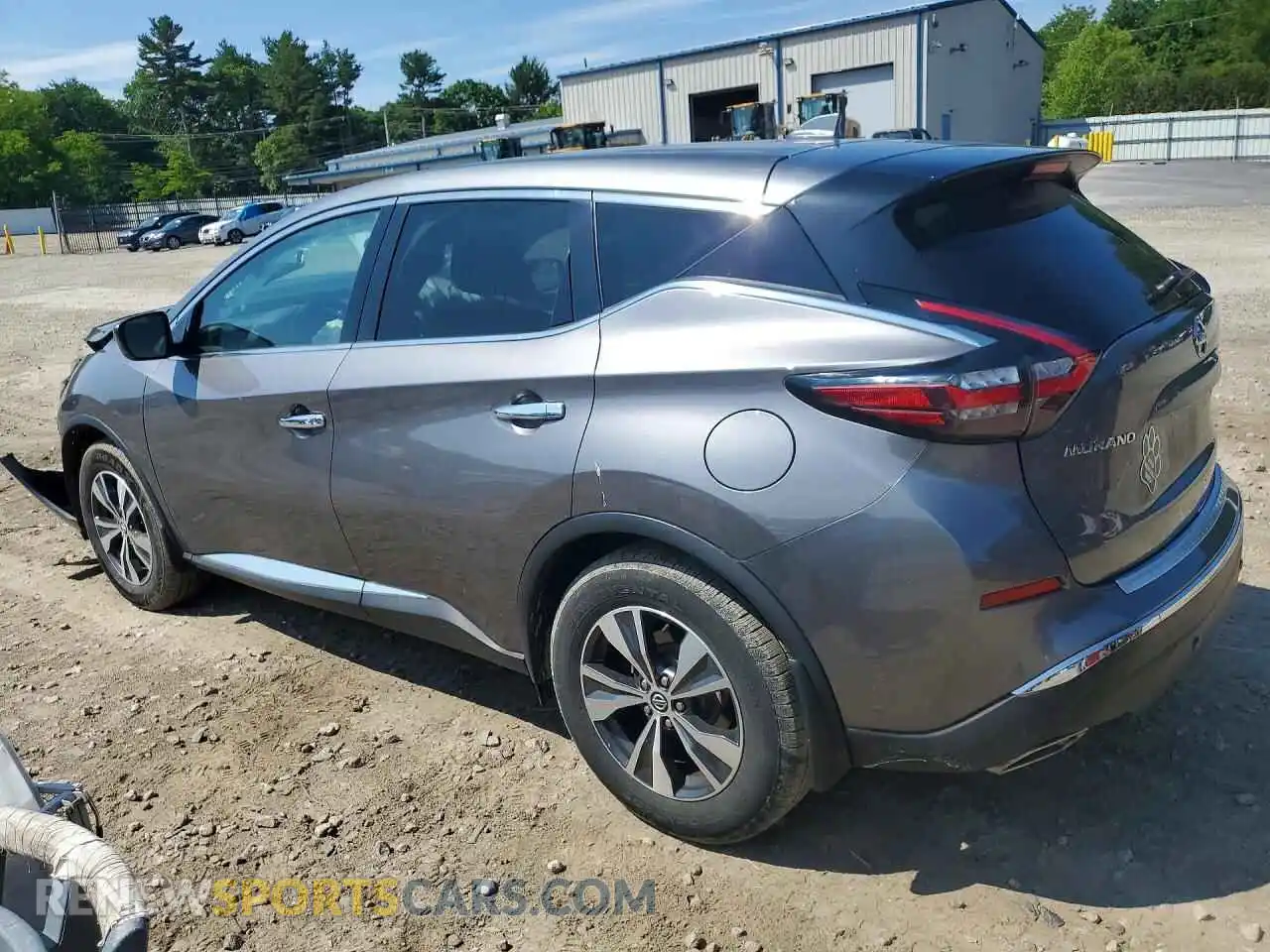 2 Photograph of a damaged car 5N1AZ2AS3MC132272 NISSAN MURANO 2021