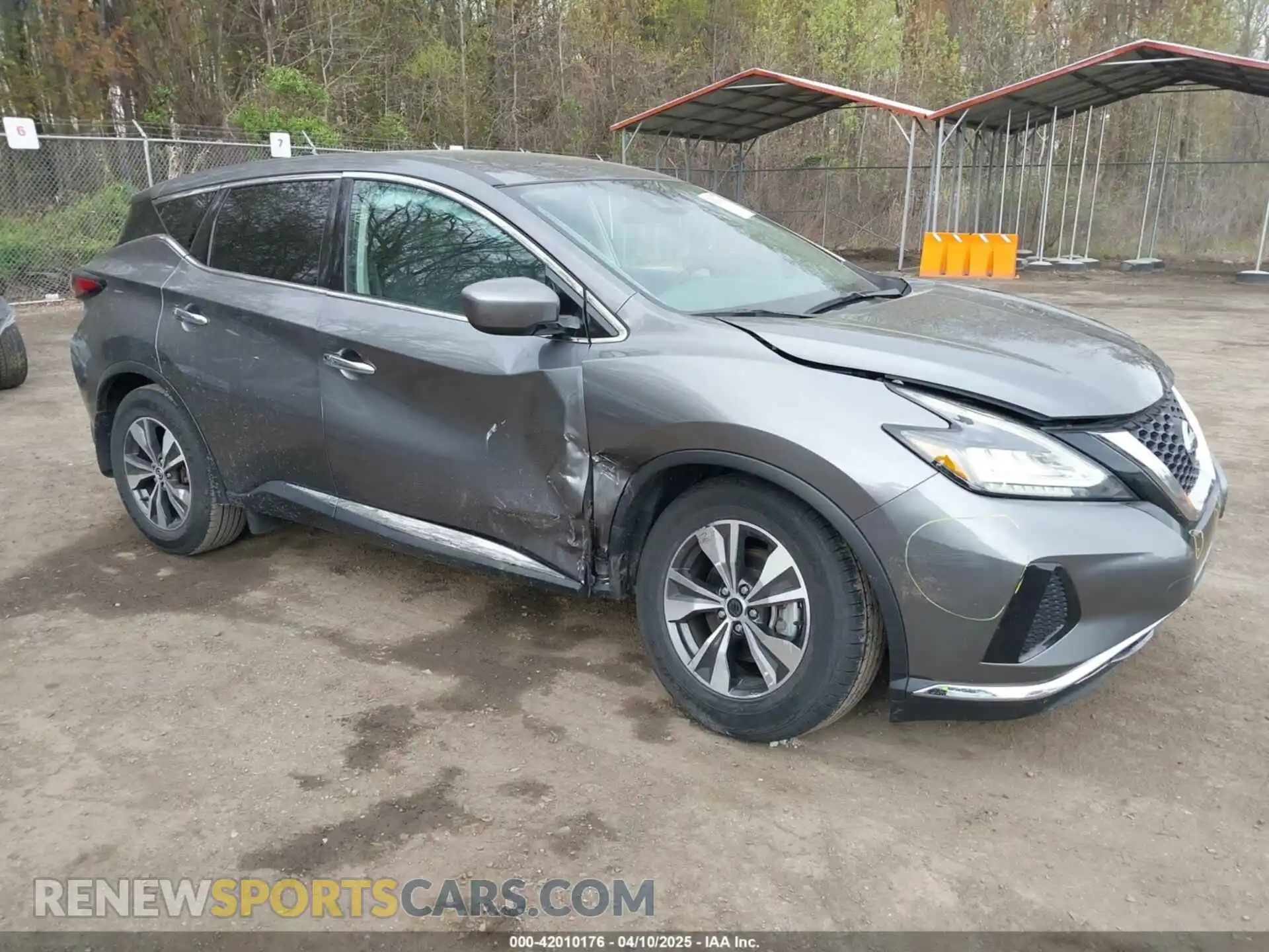 1 Photograph of a damaged car 5N1AZ2AS5MC131981 NISSAN MURANO 2021
