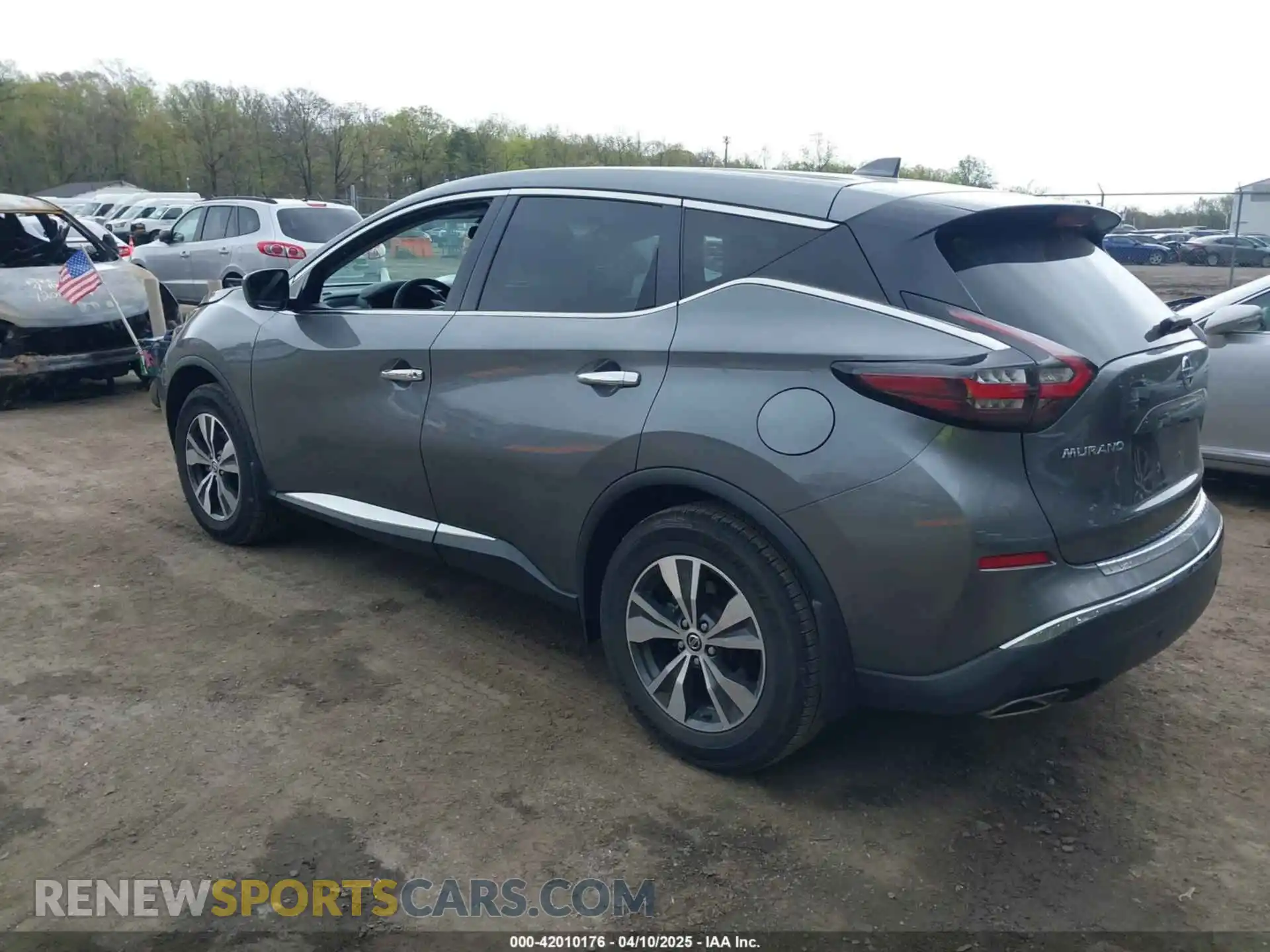 3 Photograph of a damaged car 5N1AZ2AS5MC131981 NISSAN MURANO 2021