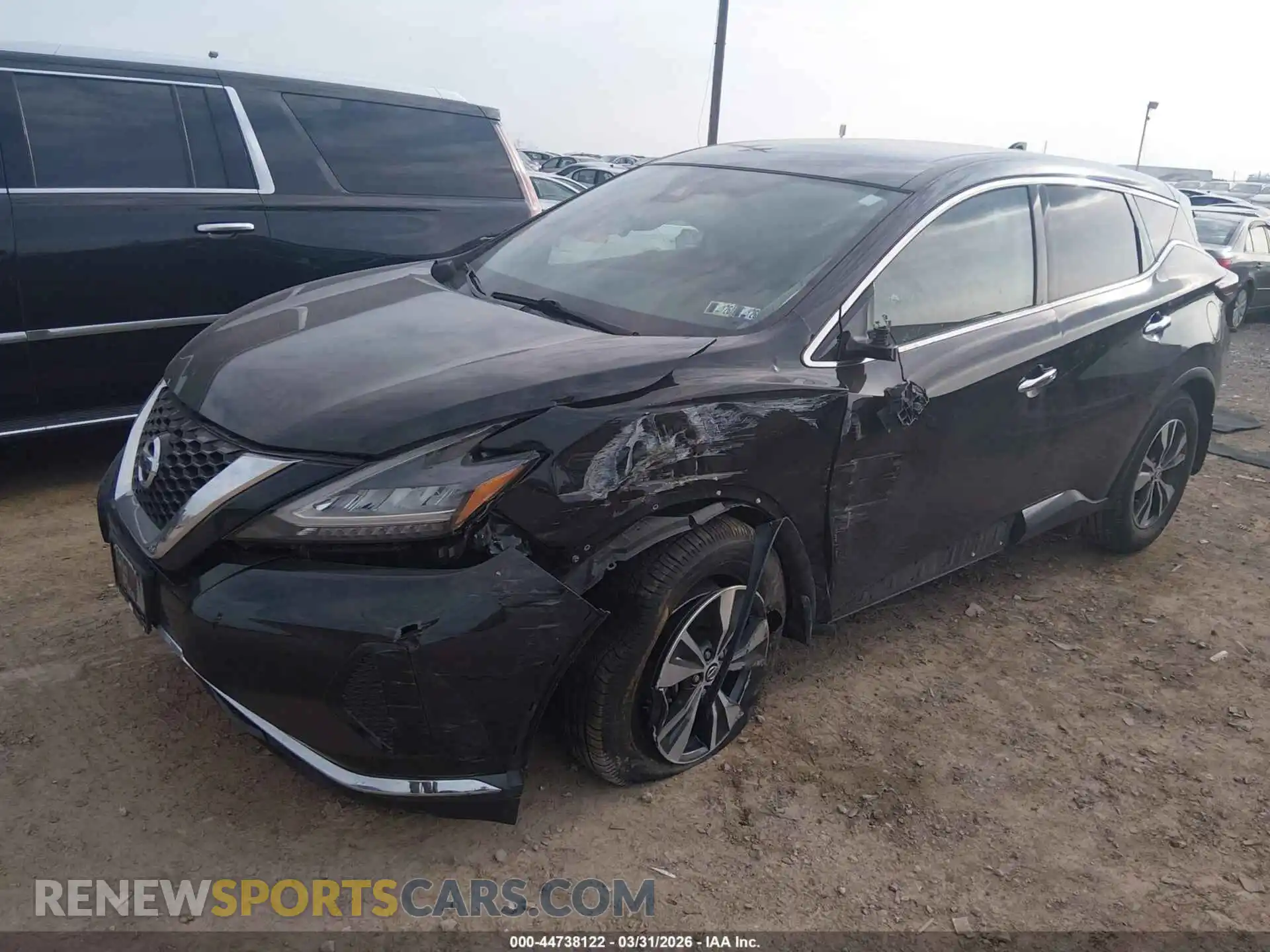 2 Photograph of a damaged car 5N1AZ2AS6MC138471 NISSAN MURANO 2021