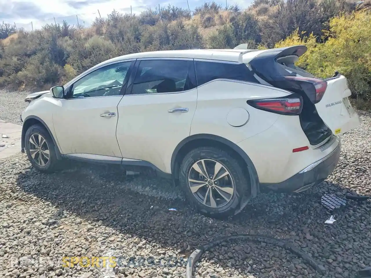 2 Фотография поврежденного автомобиля 5N1AZ2AS8MC117377 NISSAN MURANO 2021