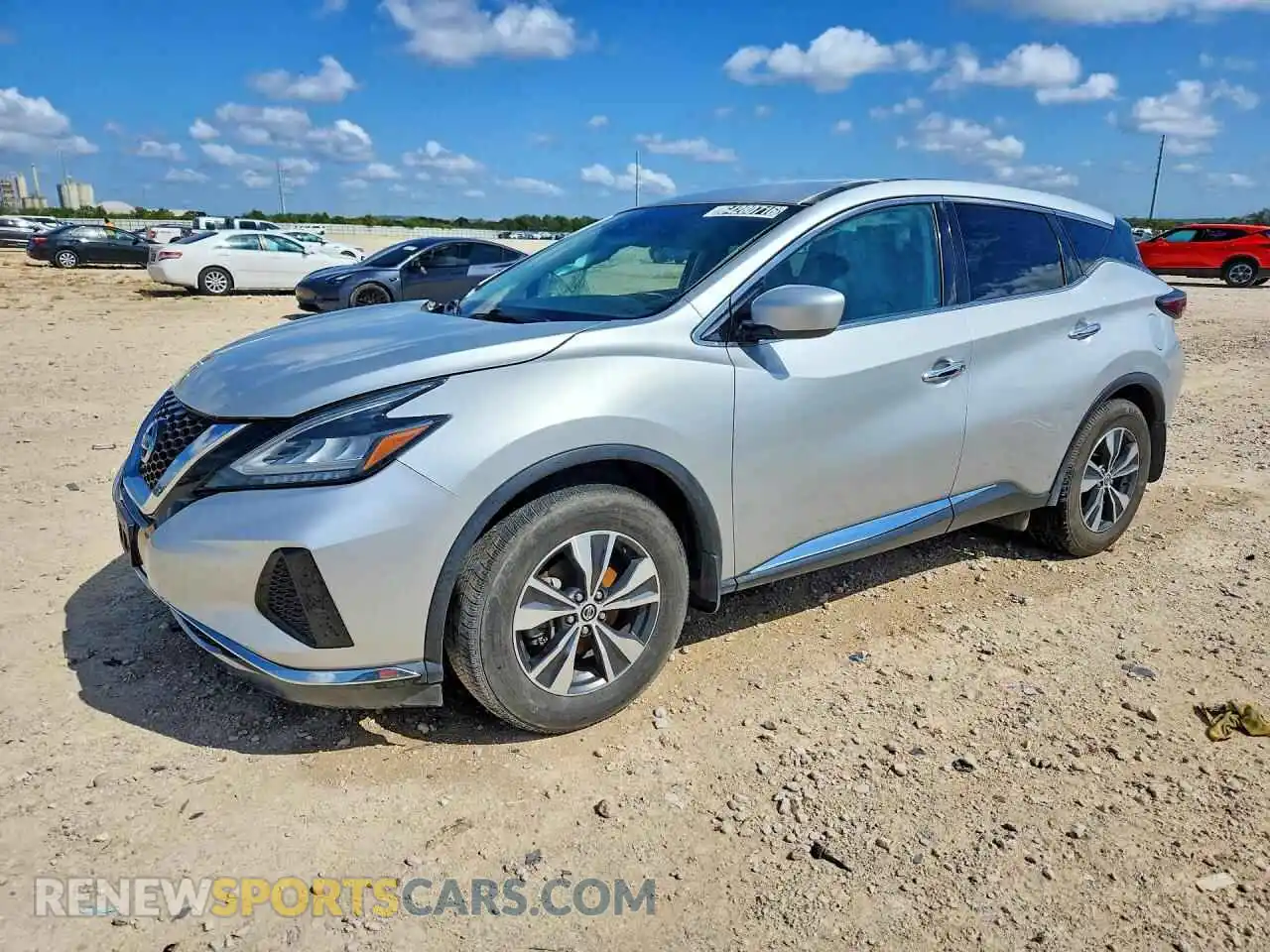 1 Photograph of a damaged car 5N1AZ2AS8MC127049 NISSAN MURANO 2021