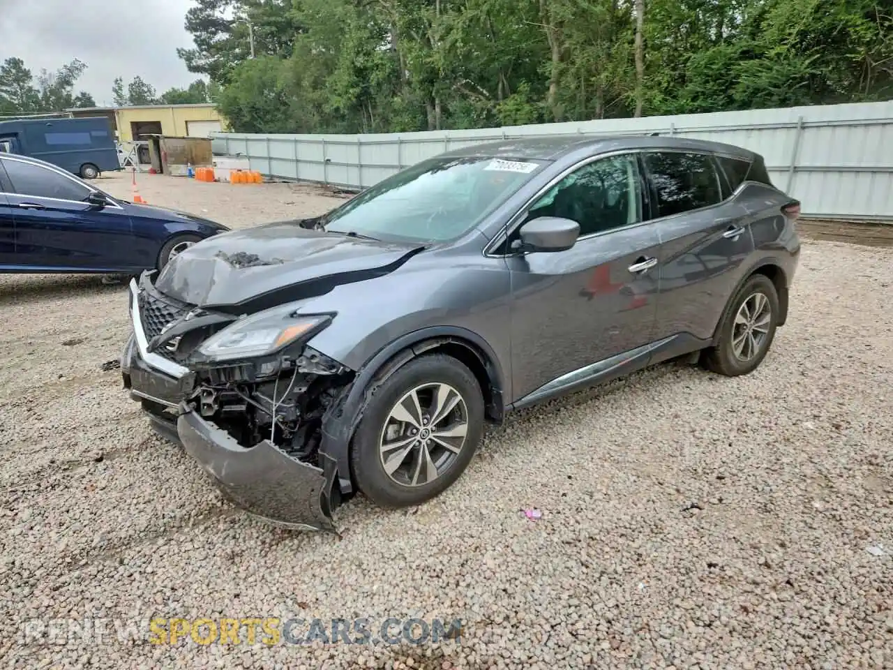 1 Photograph of a damaged car 5N1AZ2AS9MC107439 NISSAN MURANO 2021