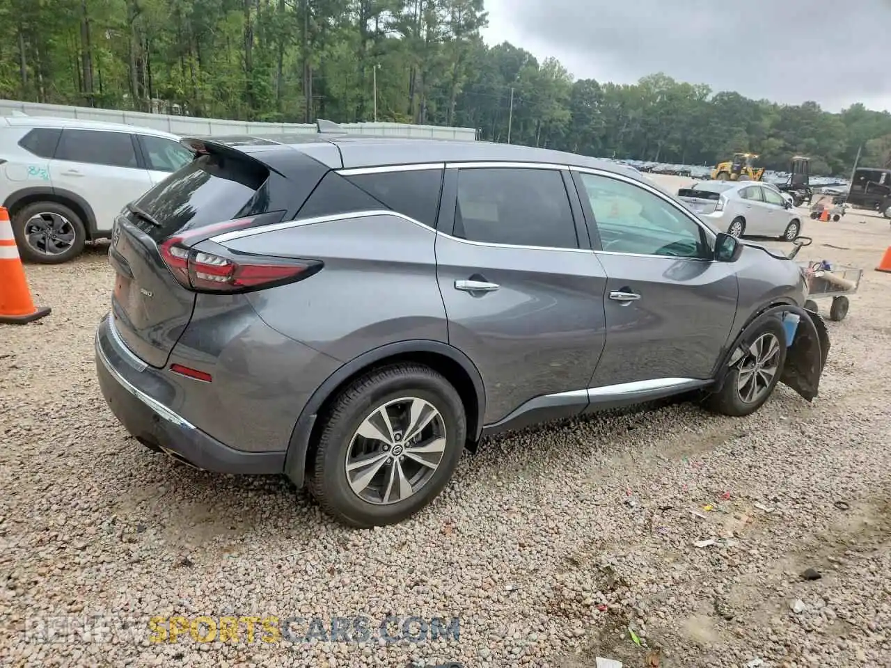 3 Photograph of a damaged car 5N1AZ2AS9MC107439 NISSAN MURANO 2021