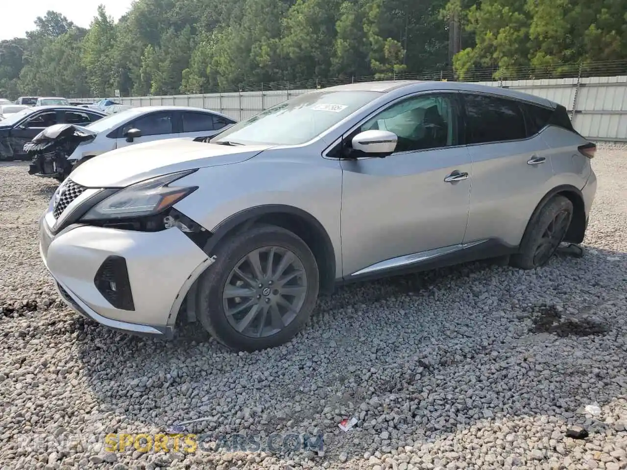 1 Photograph of a damaged car 5N1AZ2BJ6MC146172 NISSAN MURANO 2021