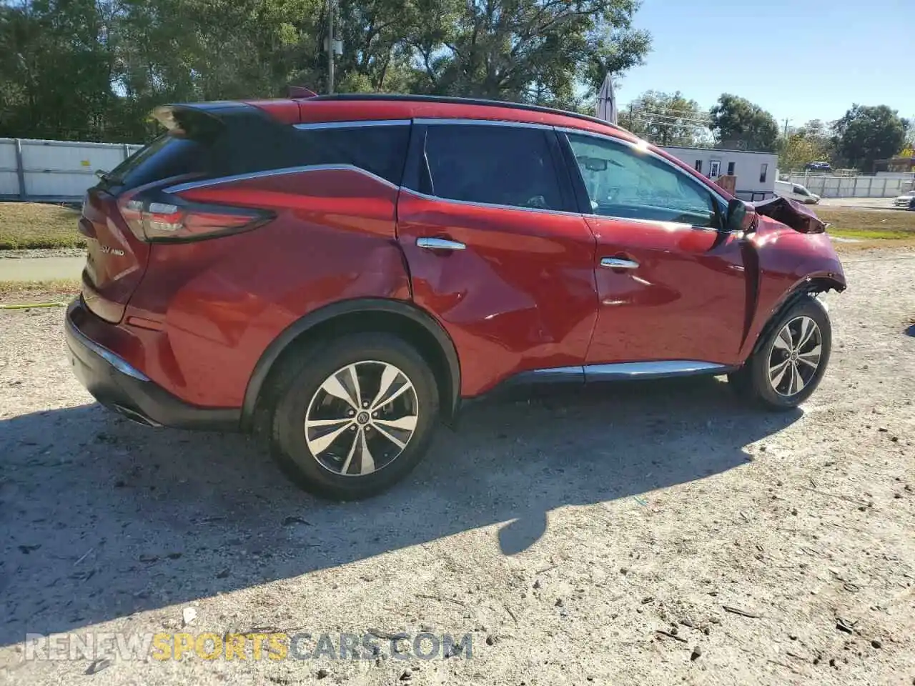 3 Photograph of a damaged car 5N1AZ2BS2MC112979 NISSAN MURANO 2021