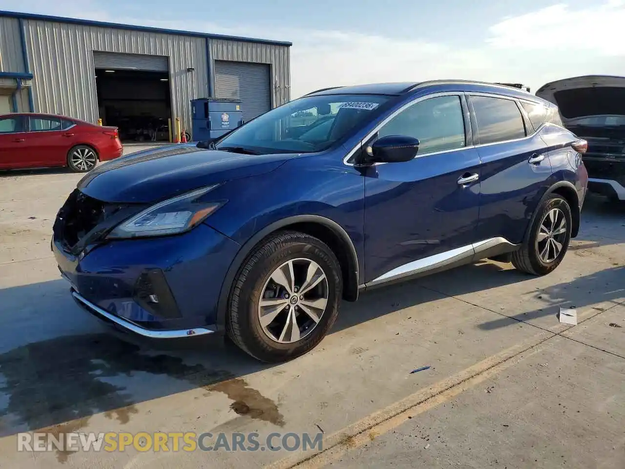 1 Photograph of a damaged car 5N1AZ2BS6MC117666 NISSAN MURANO 2021