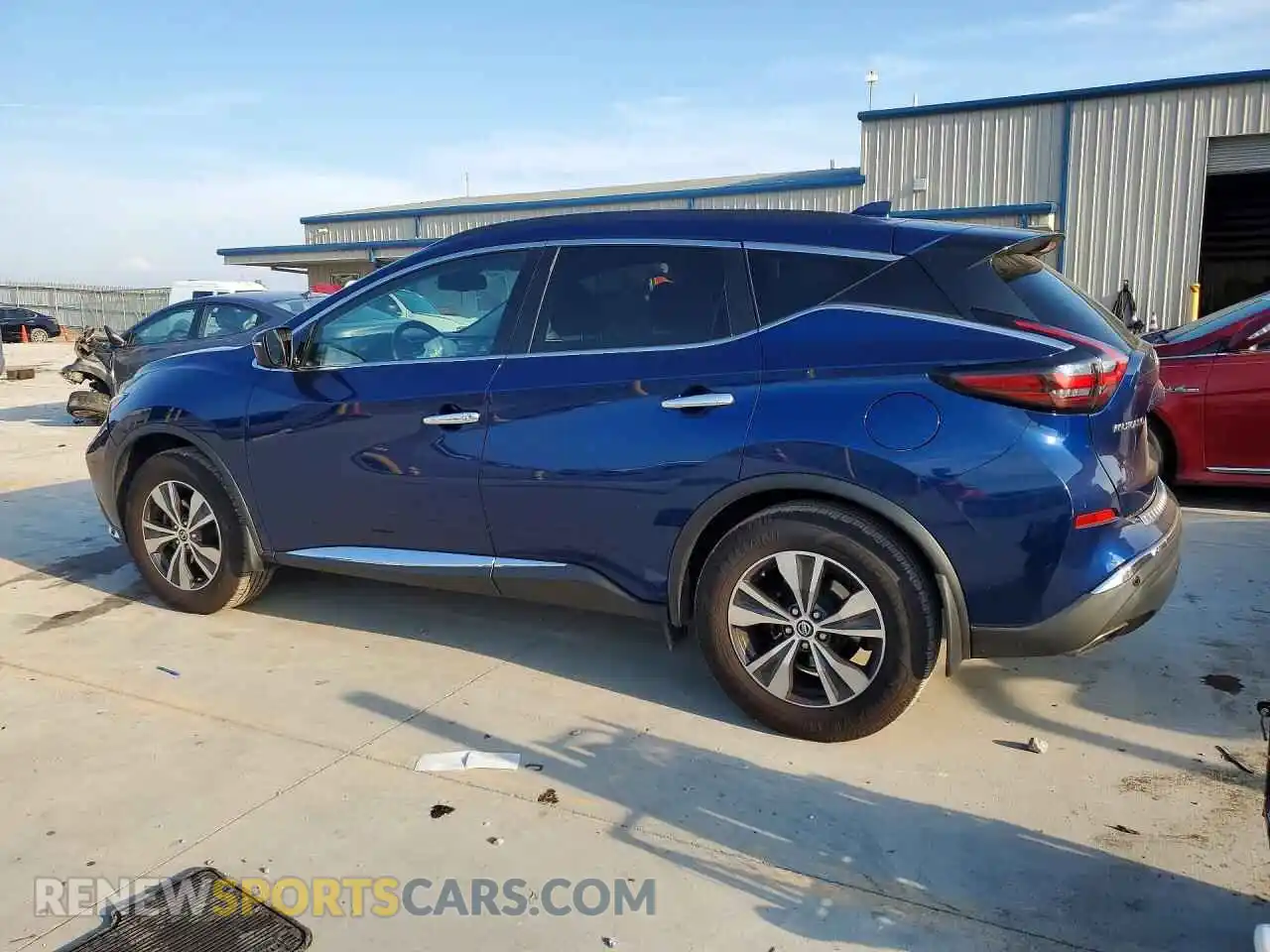 2 Photograph of a damaged car 5N1AZ2BS6MC117666 NISSAN MURANO 2021