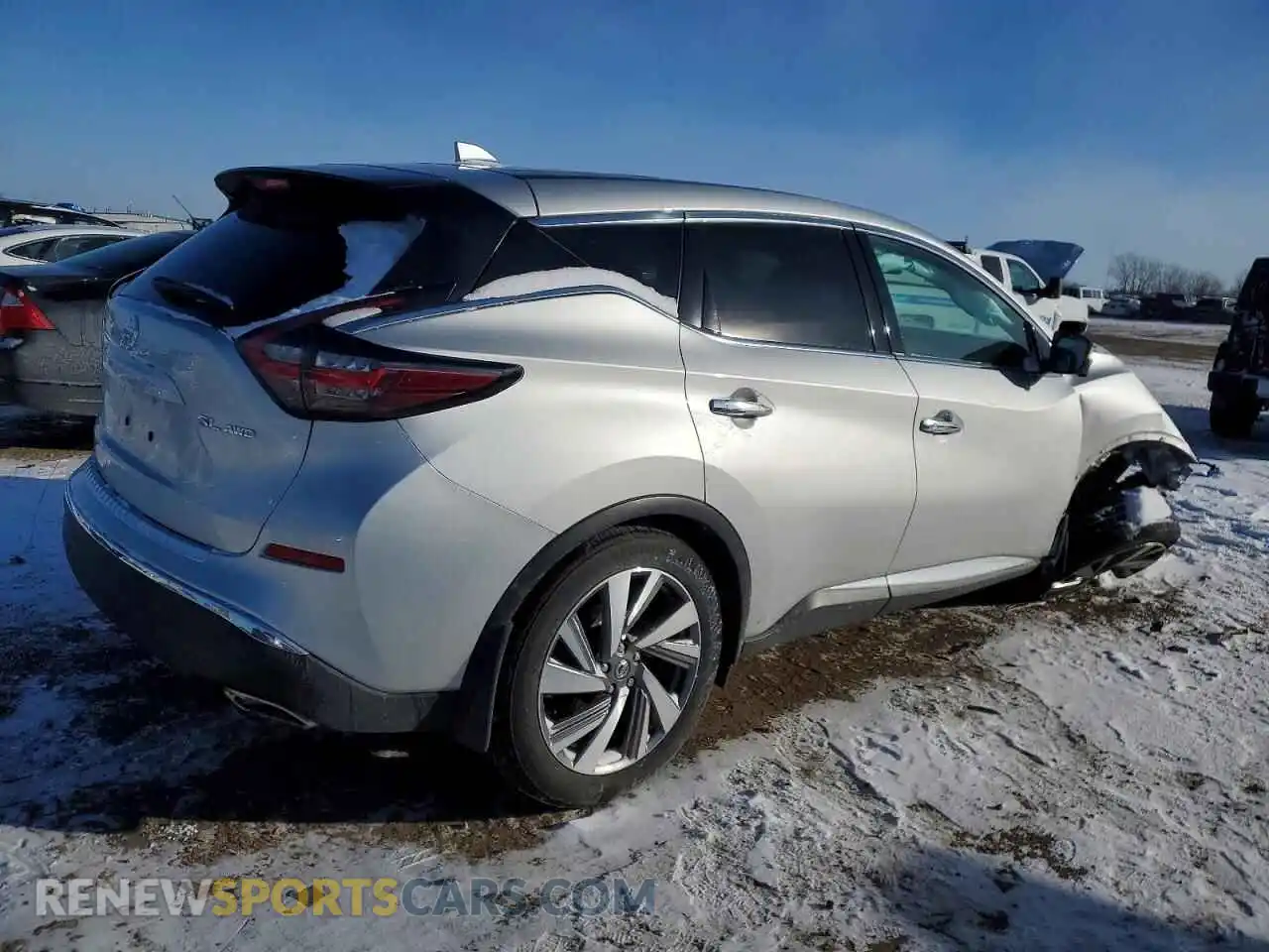 3 Photograph of a damaged car 5N1AZ2CS1MC112048 NISSAN MURANO 2021