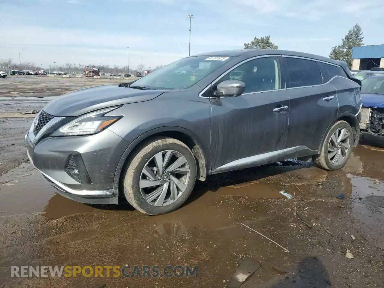 1 Photograph of a damaged car 5N1AZ2CS2MC104086 NISSAN MURANO 2021