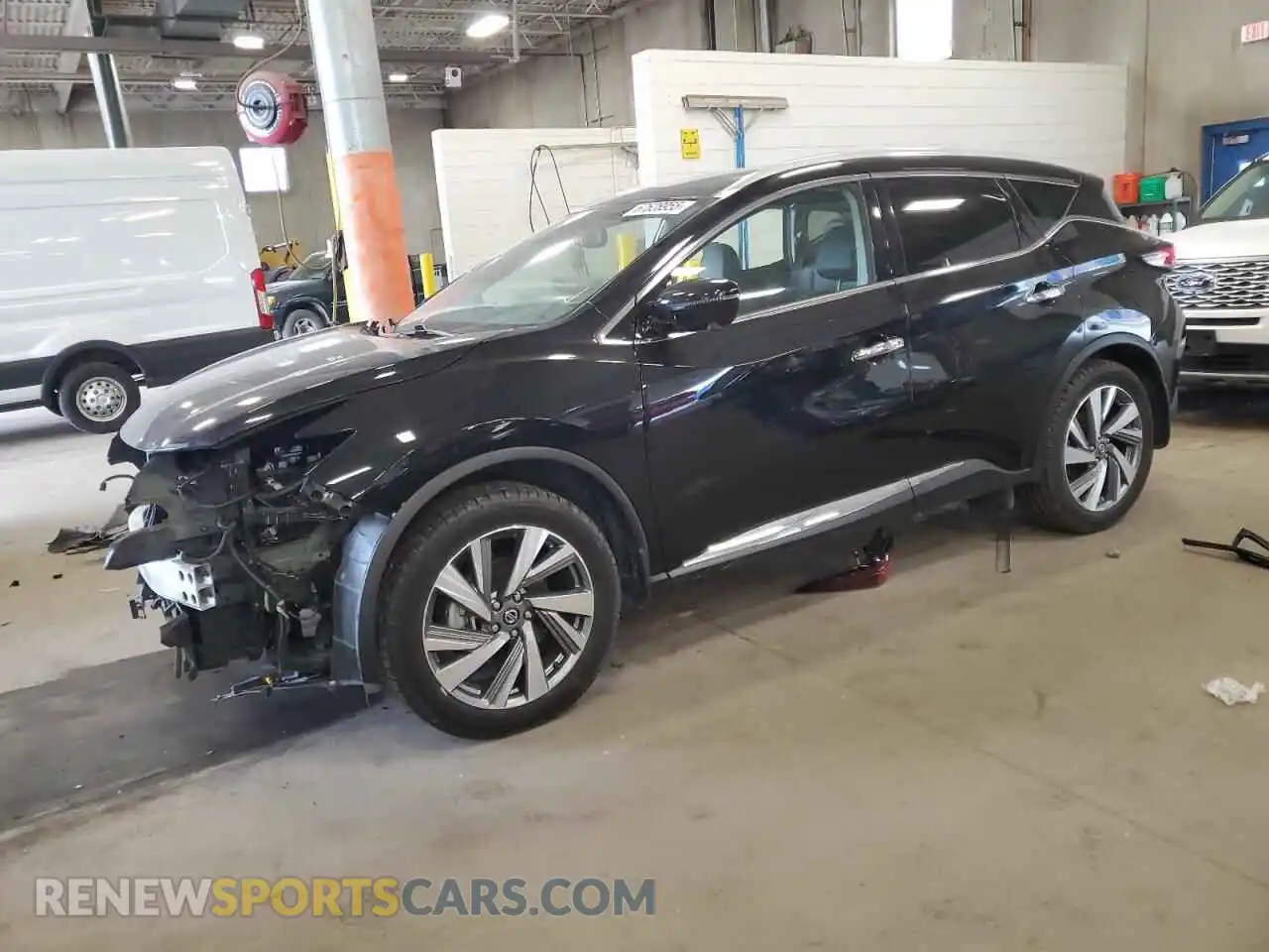1 Photograph of a damaged car 5N1AZ2CS2MC132941 NISSAN MURANO 2021
