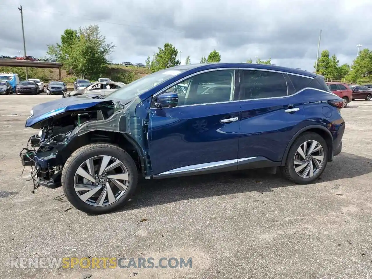 1 fotografías del automóvil dañado 5N1AZ2CS2MC137878 NISSAN MURANO 2021