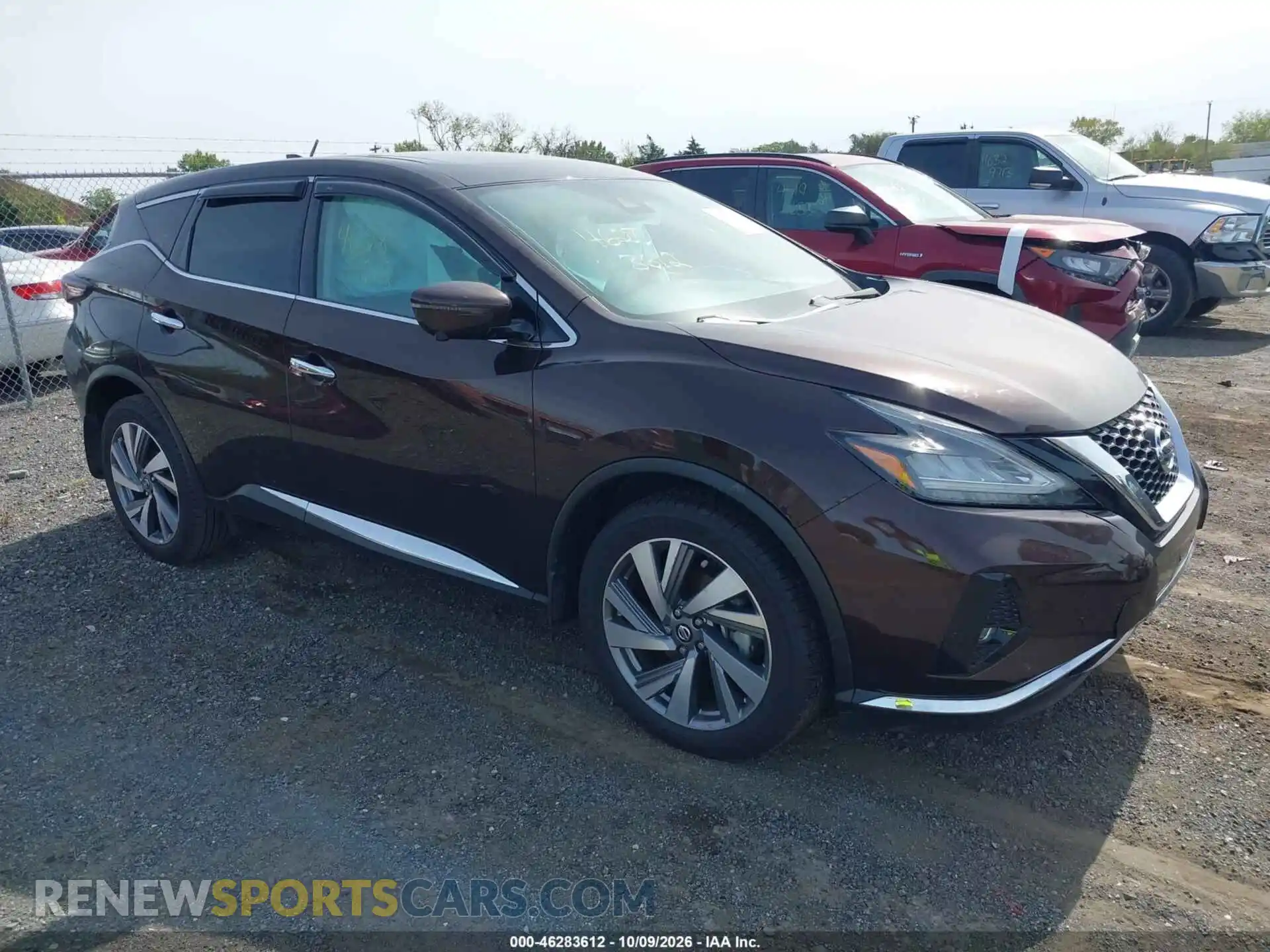 1 Photograph of a damaged car 5N1AZ2CS2MC146466 NISSAN MURANO 2021
